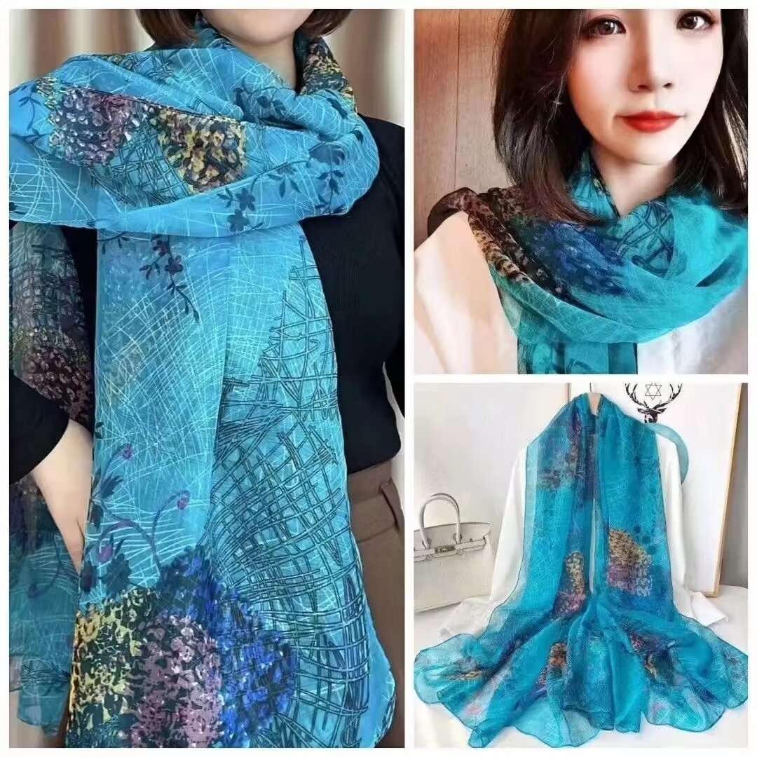 Foulards touche soie(x4)#22