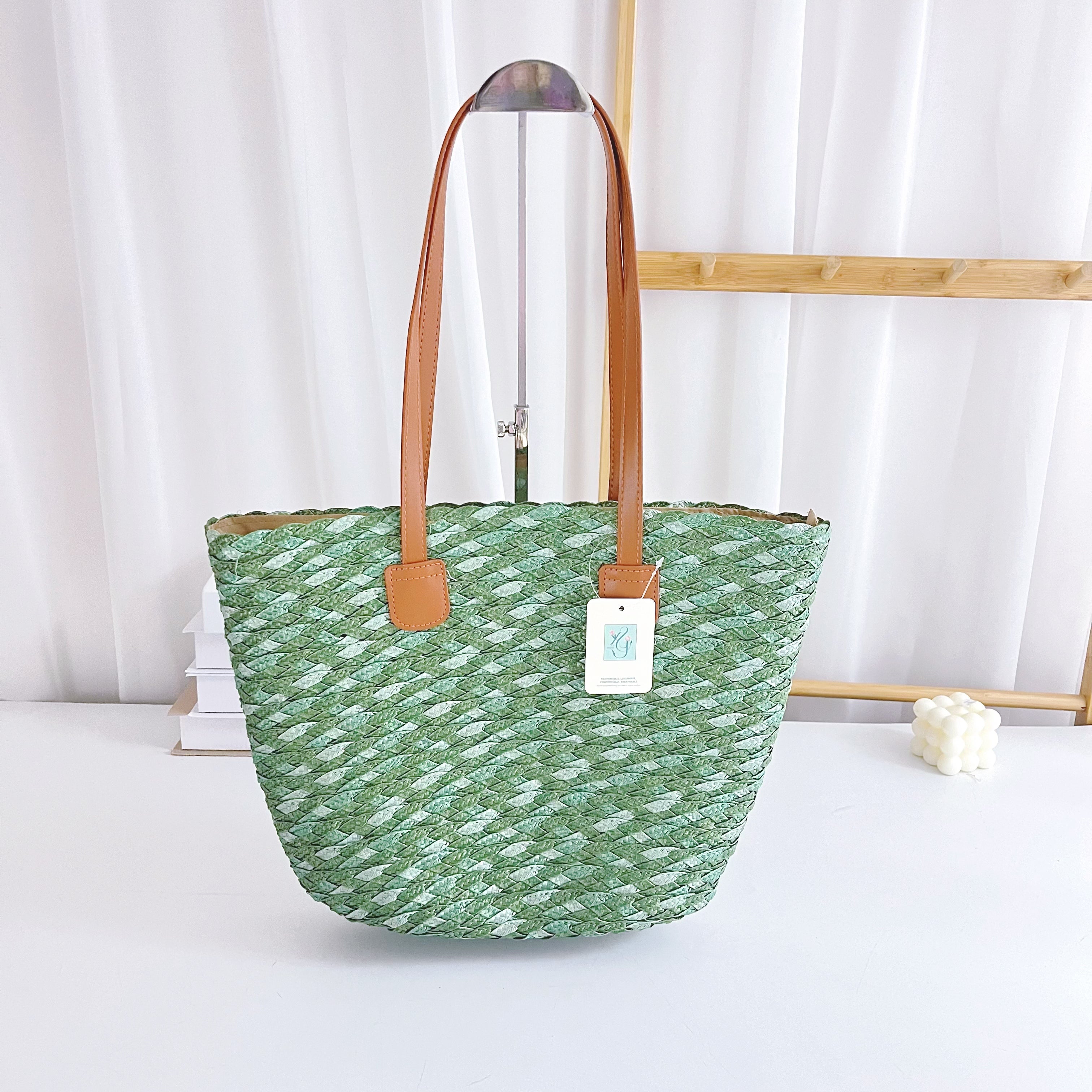 Sac cabas paille (x6)