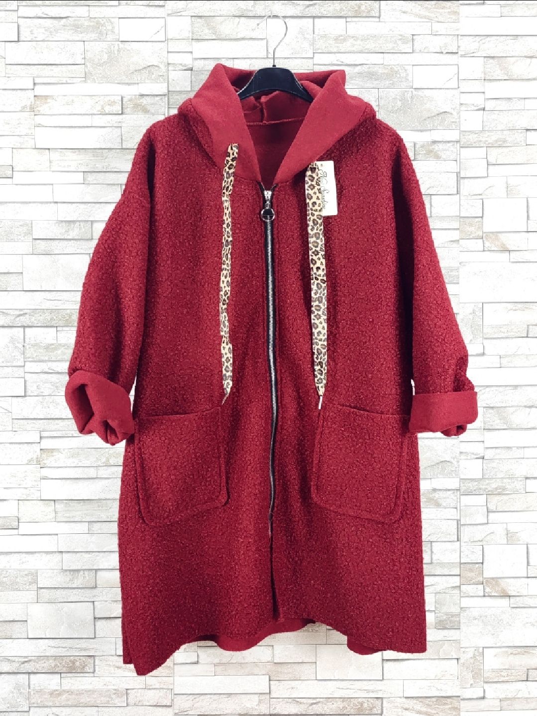 Manteau zippée avec capuche (x5)