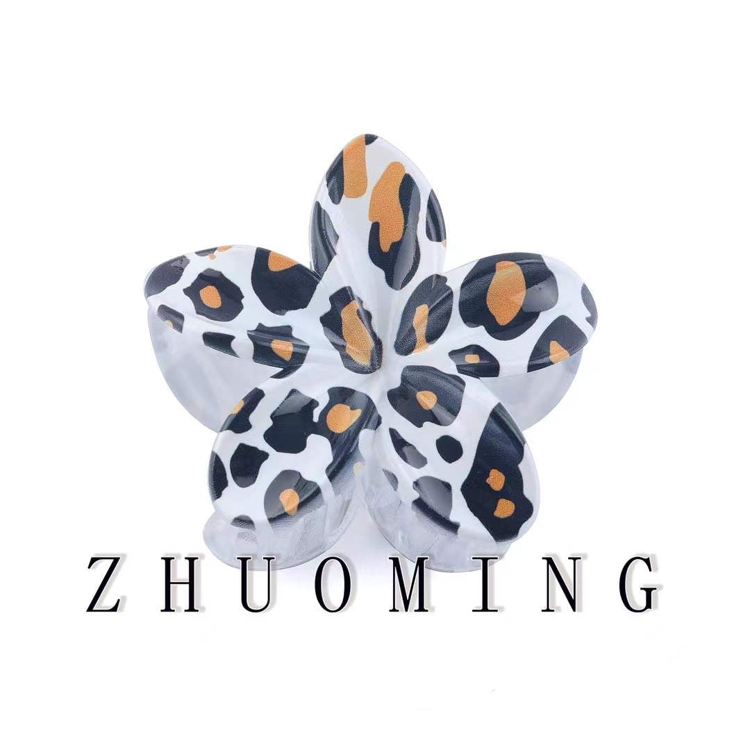 pinces cheveux Imprimé léopard (x12)#3