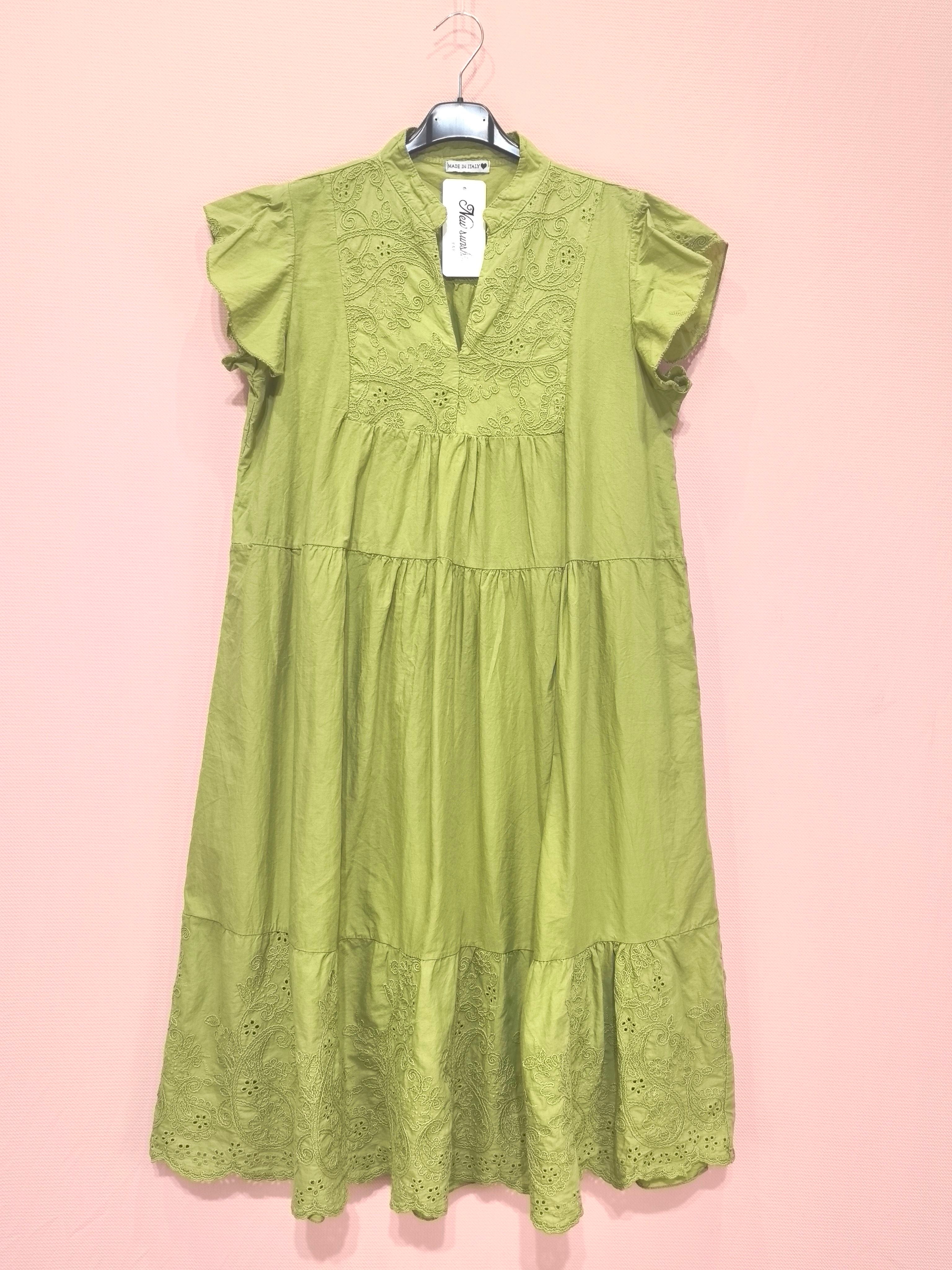 Robe Brodée En Coton (X6)