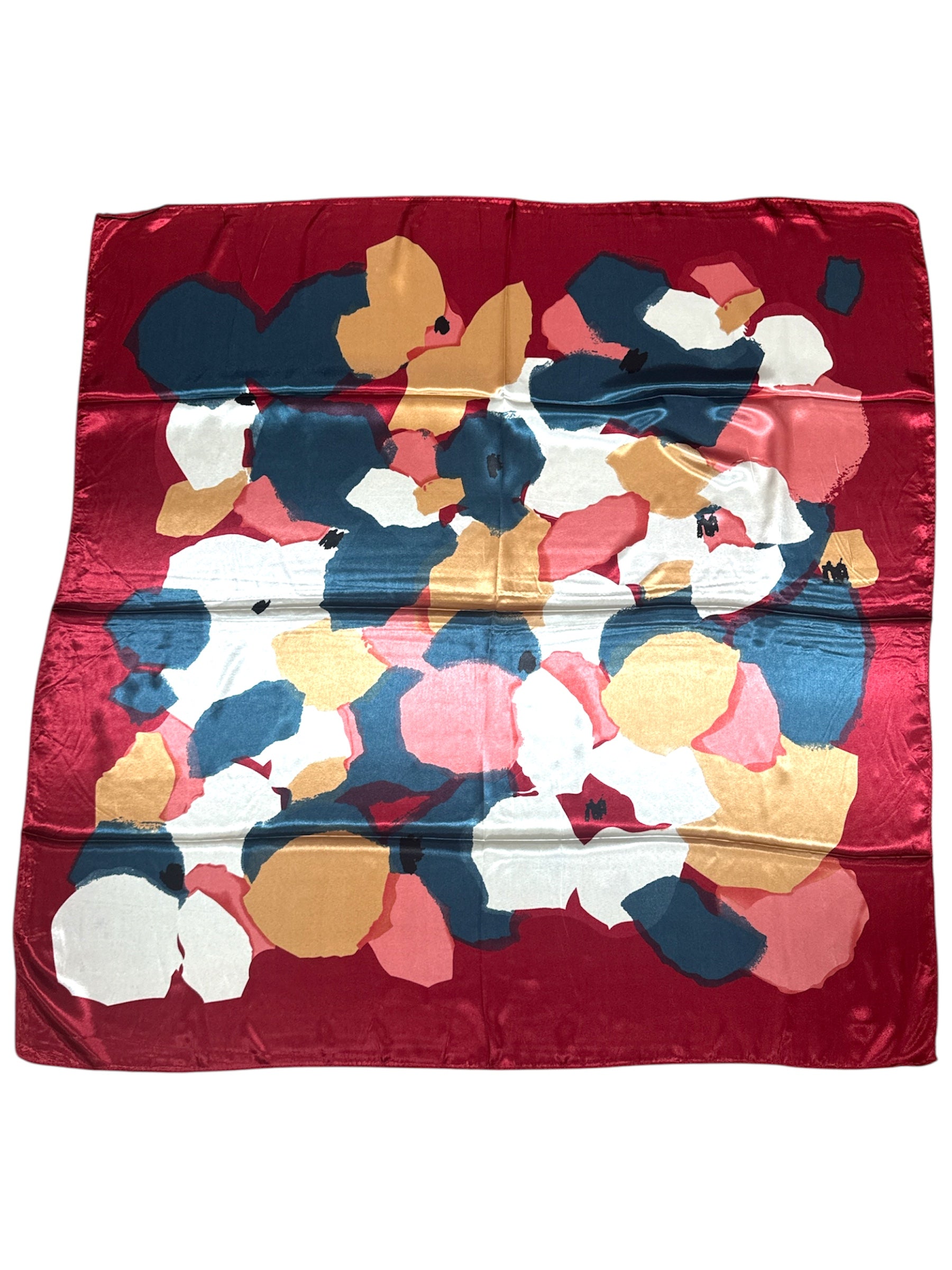 Foulard carré 90cm imprimé fantaisie (x10)#14