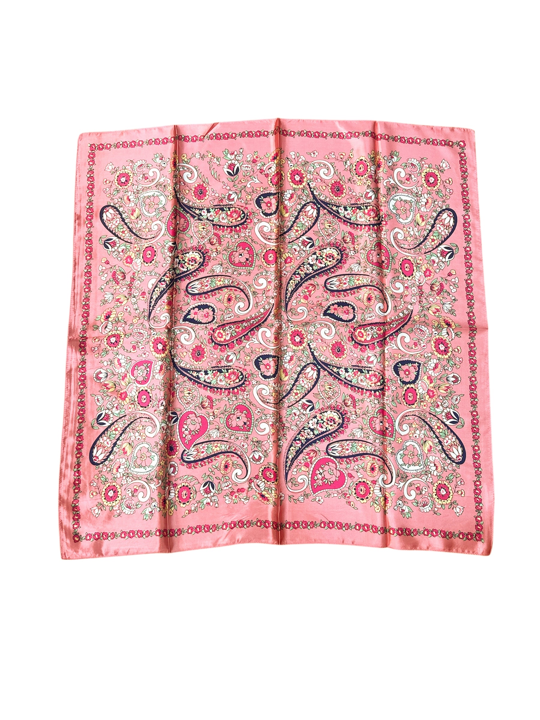 Foulard carré 90cm imprimé fantaisie (x10)#21