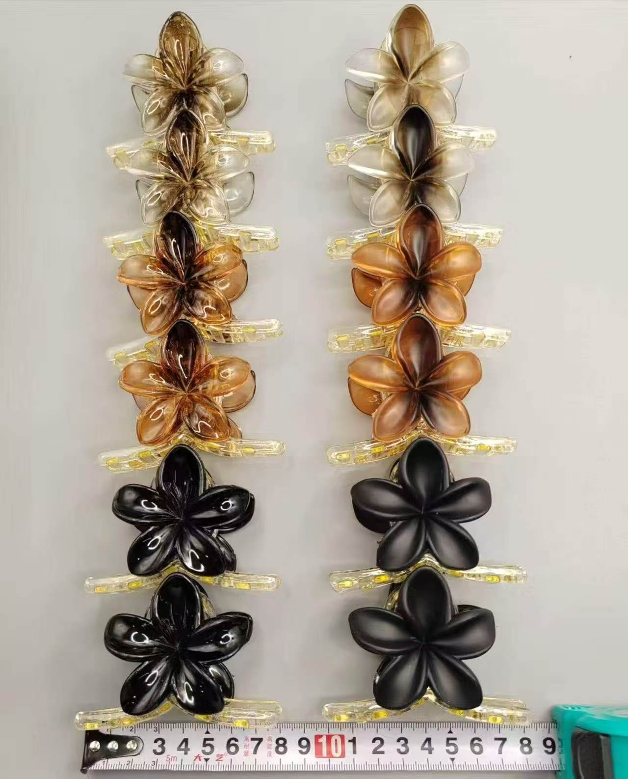 pinces cheveux forme fleur (x12)#41