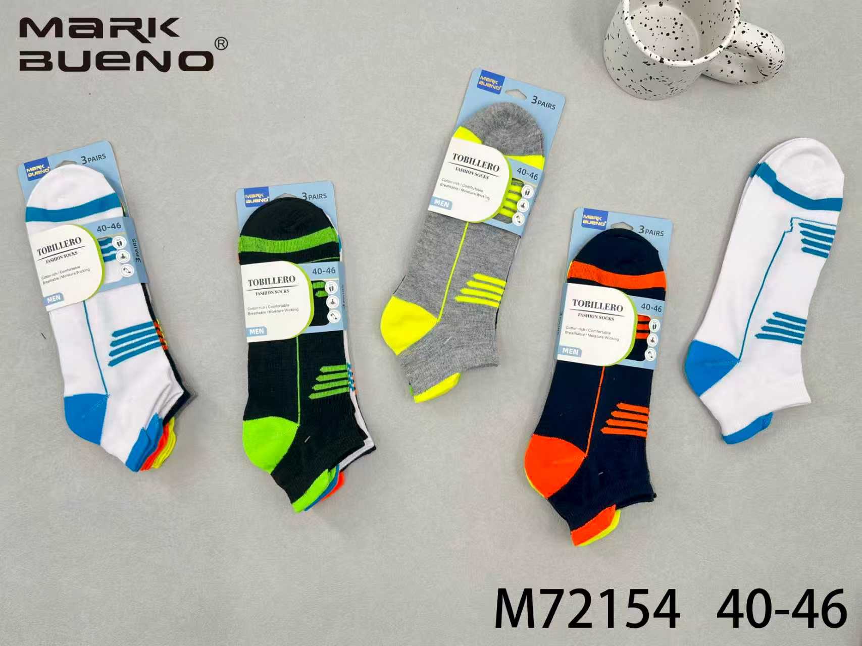 Chaussettes Homme Courtes (x24)