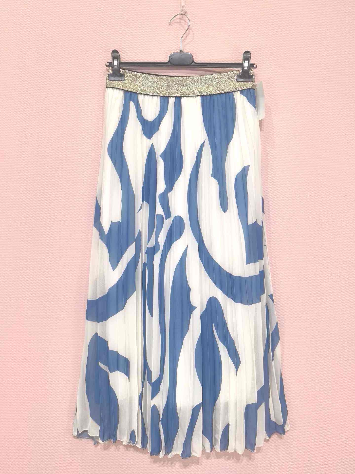 Jupe plissée imprimée (x6)