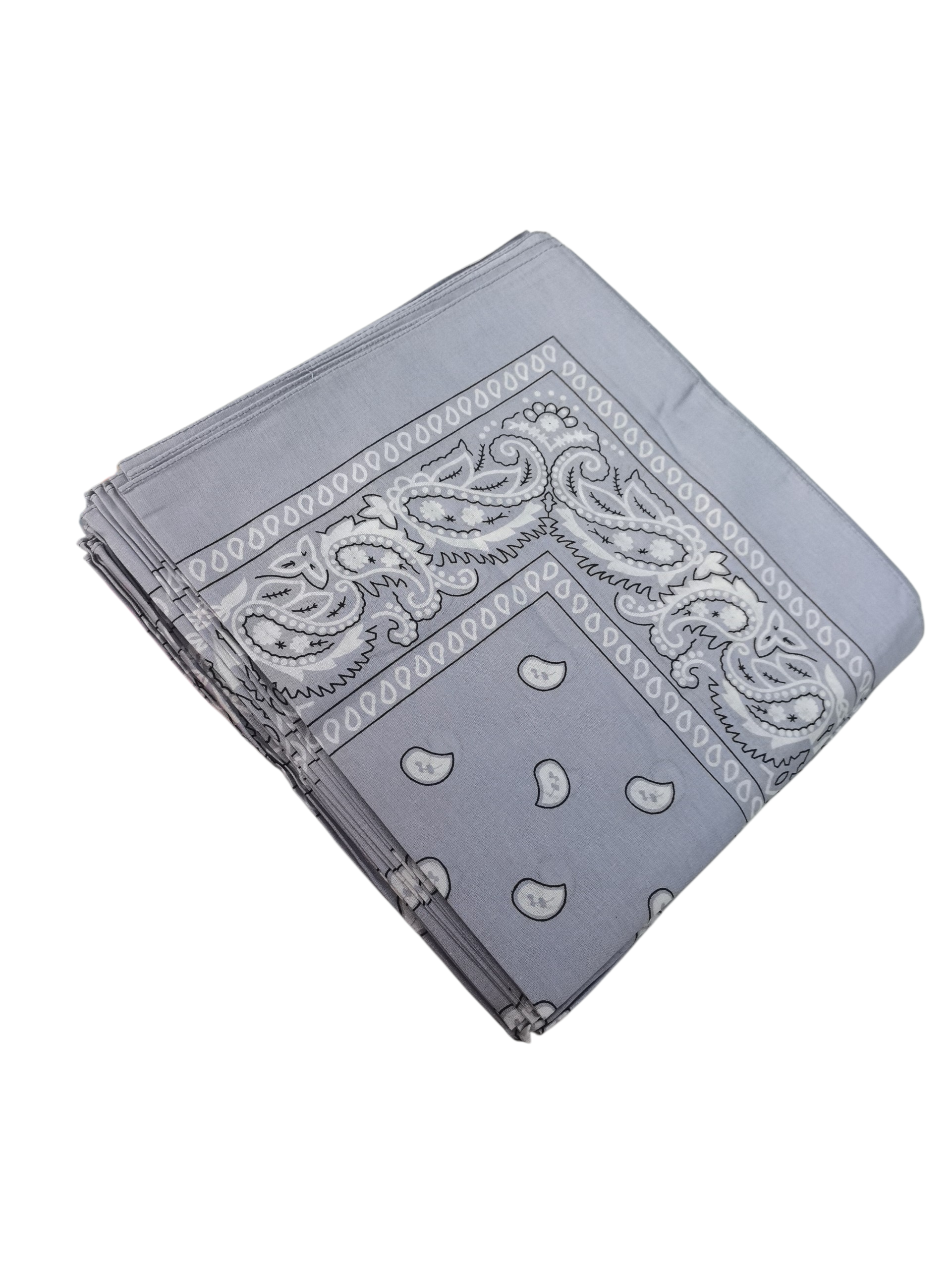 Bandana 100% coton Motif Paisley (x12)