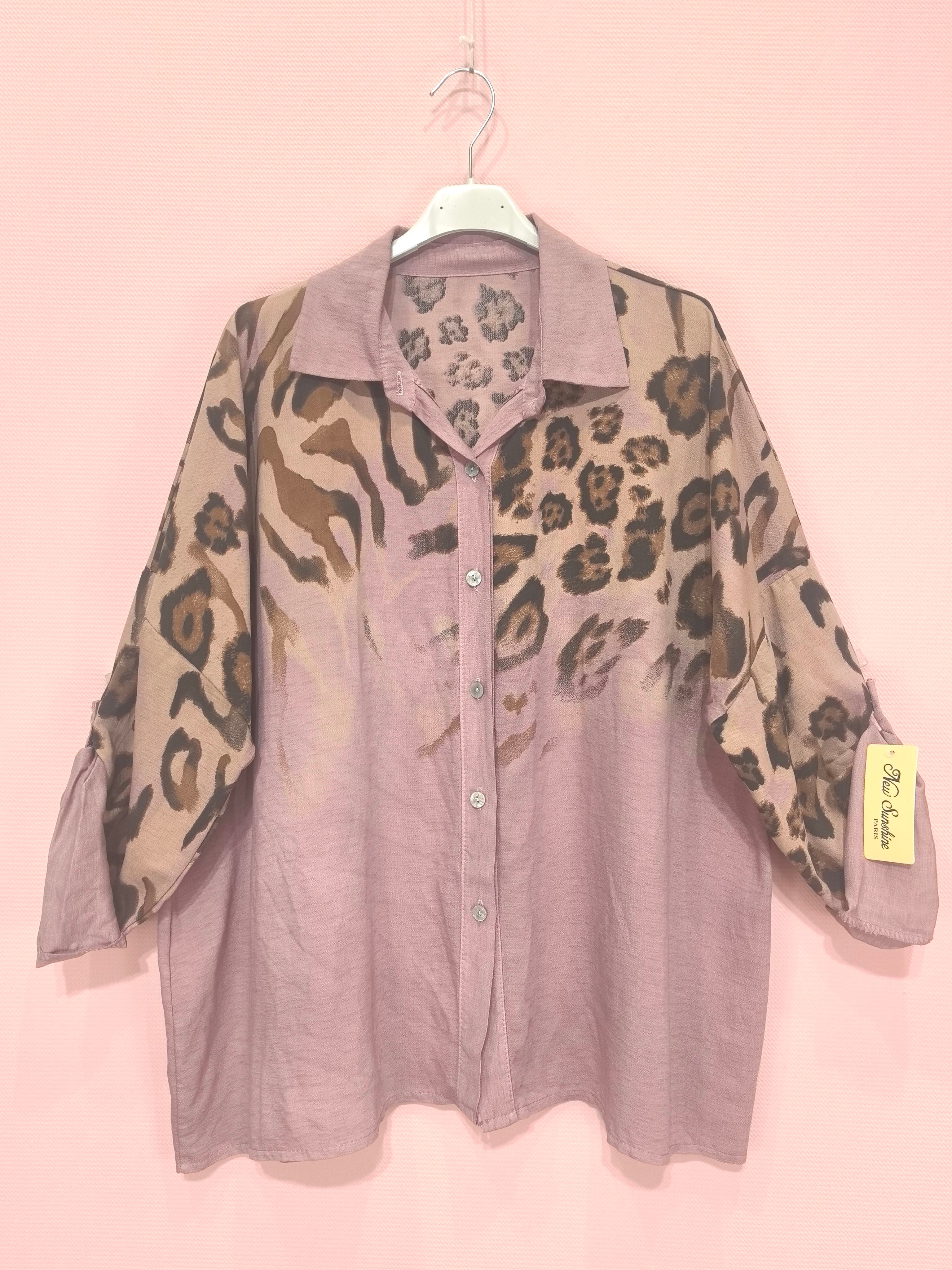 Chemise Léopard Et Zèbre (x6)