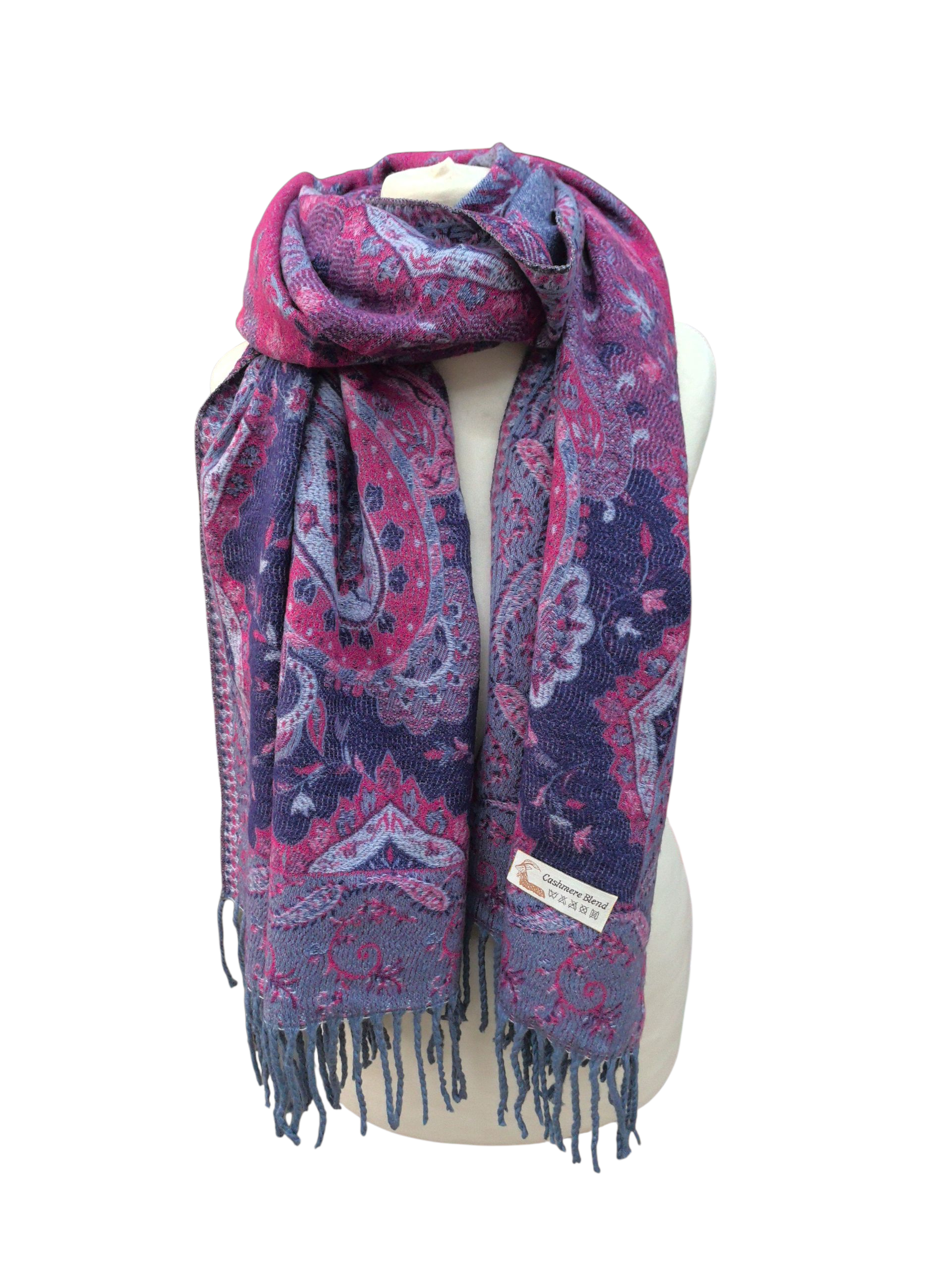 Châle Écharpe Motif Paisley(x8) #34-3