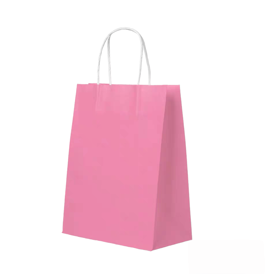 LOT DE 120 -Sacs papier kraft /32*26*12 (couleurs mélangées)