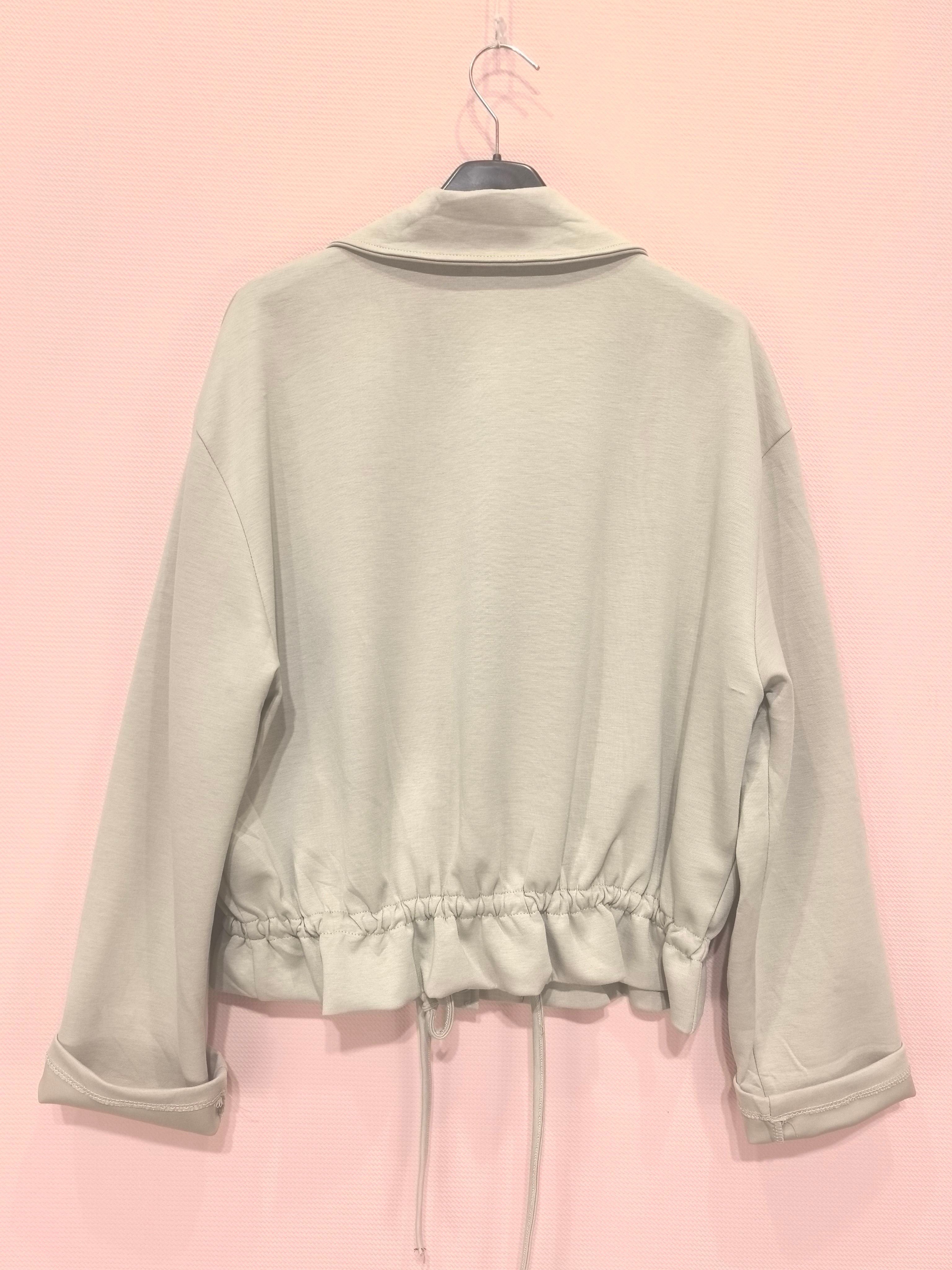 Veste courte à boutons pression (x6)