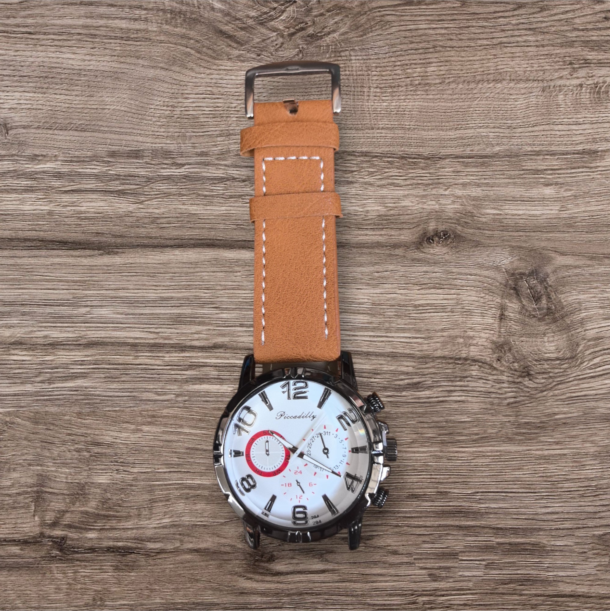 Montre homme similicuir (x6)M225