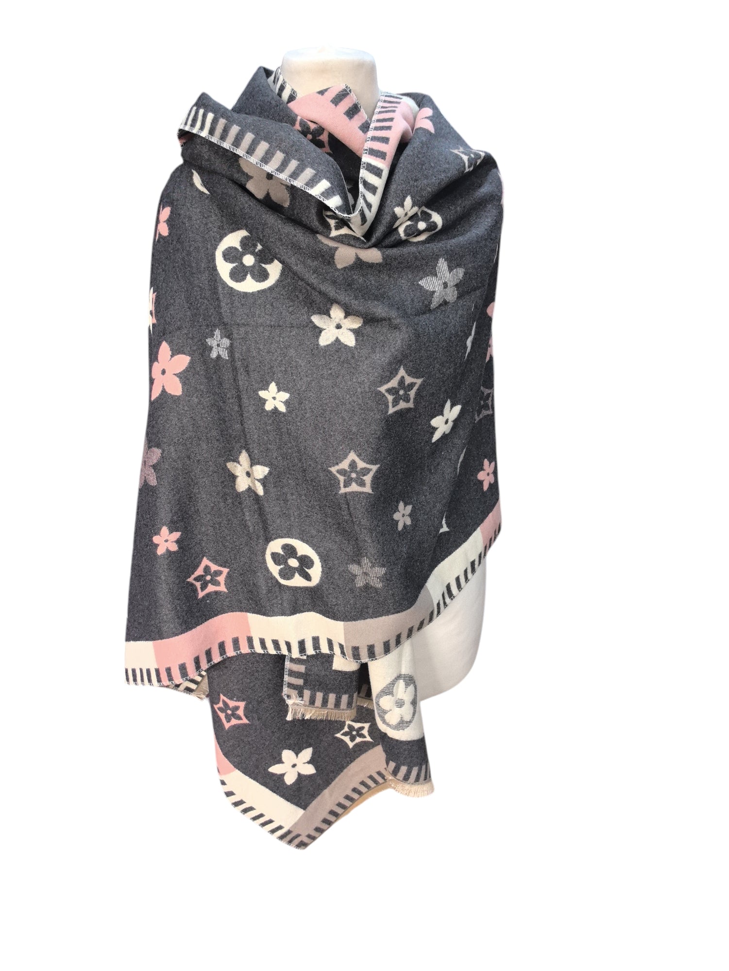 Écharpe Imprimées - Styles fleurs/étoilés (x8)#20