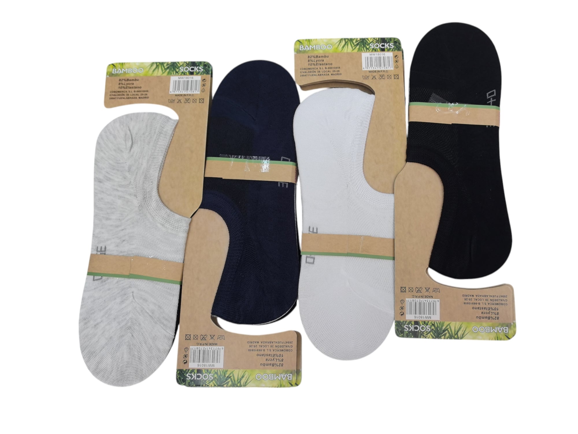 FEMME Chaussettes Fibre de Bambou ultra douce Qualité supérieure (x24)
