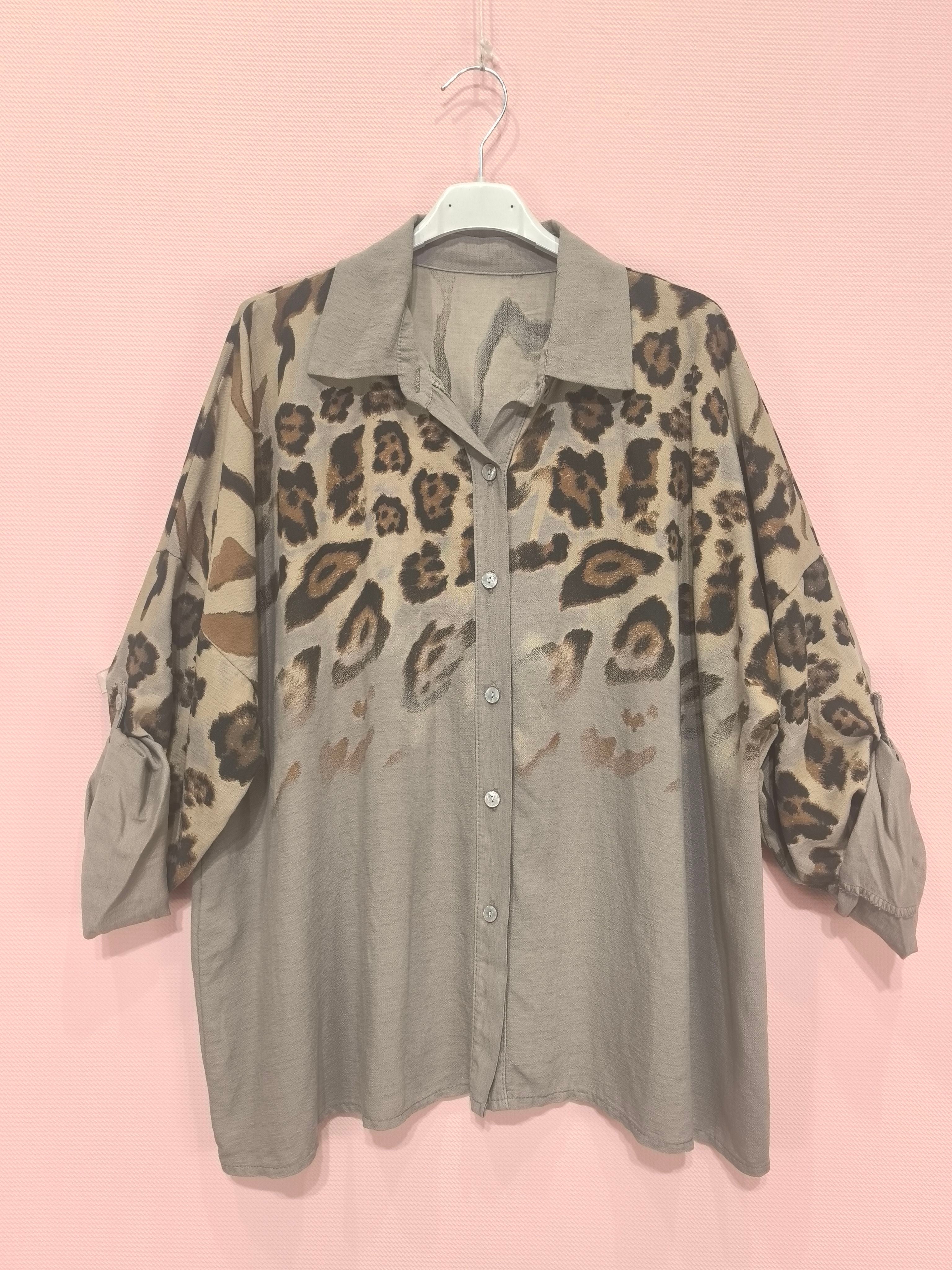 Chemise Léopard Et Zèbre (x6)