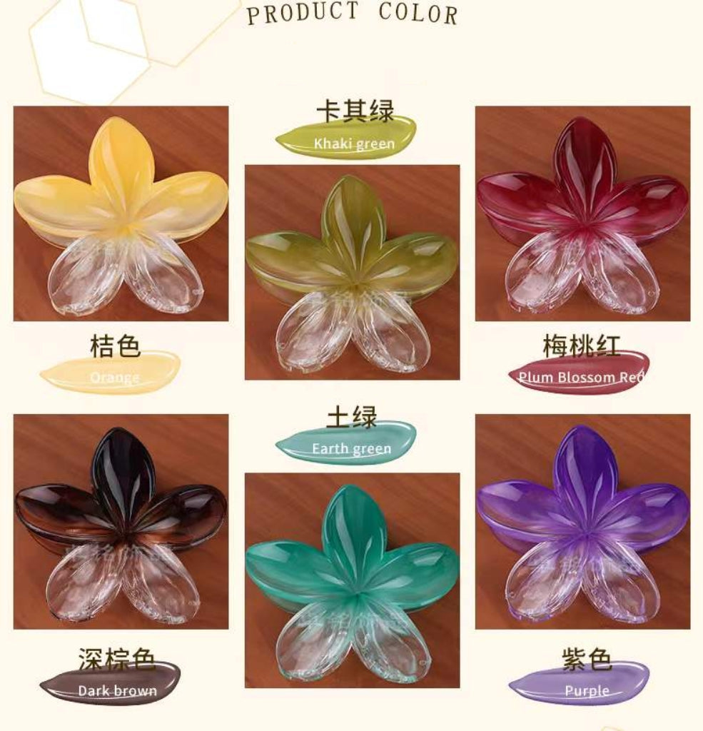 pinces cheveux forme fleur (x12)#1