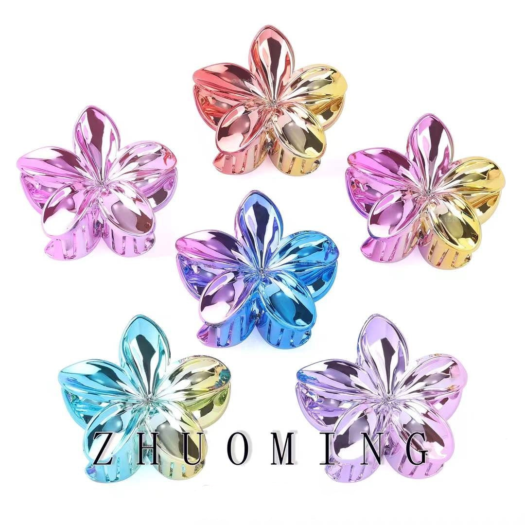 pinces cheveux forme fleur (x12)#4