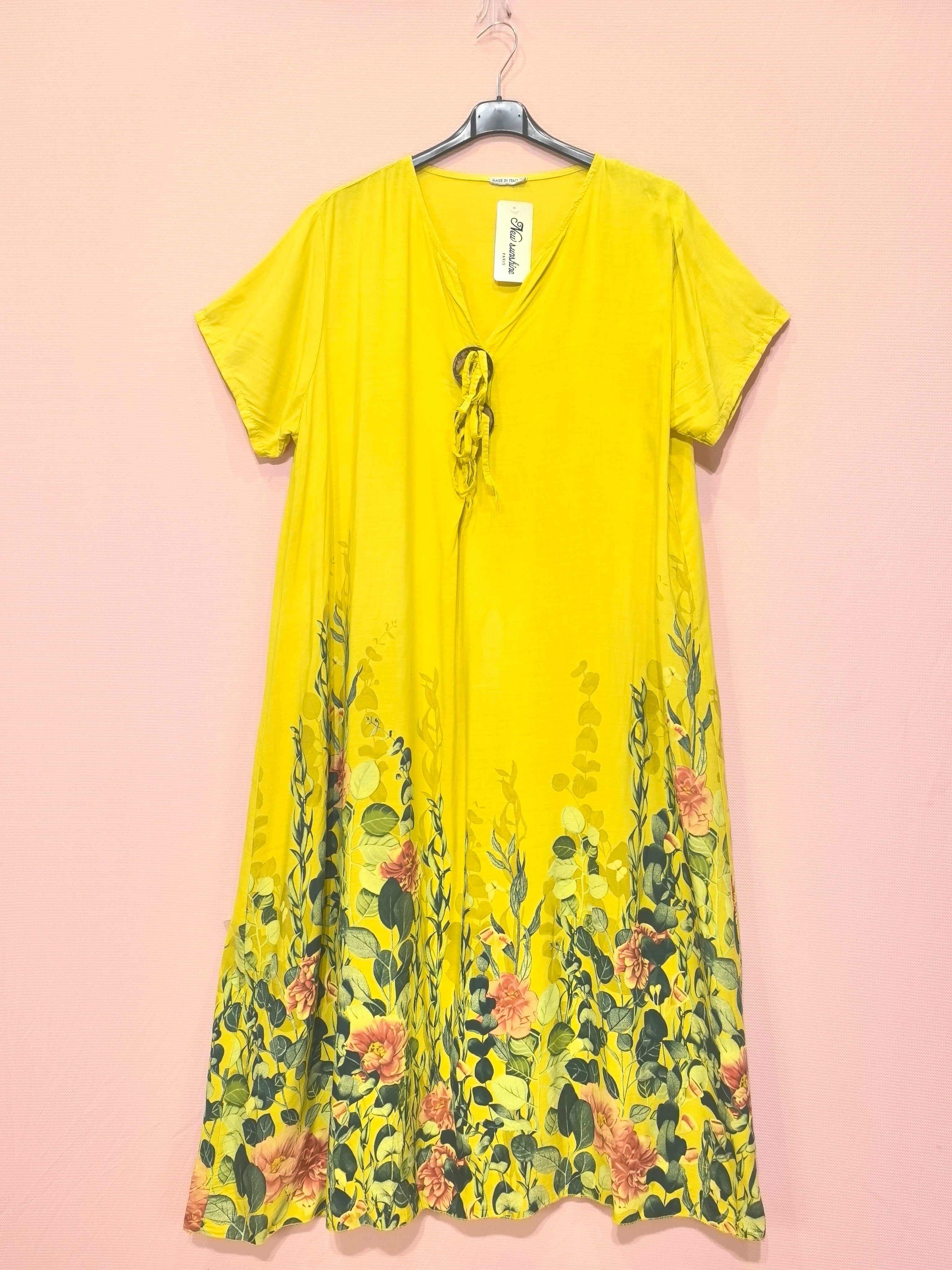 Robe longue florale (x6)