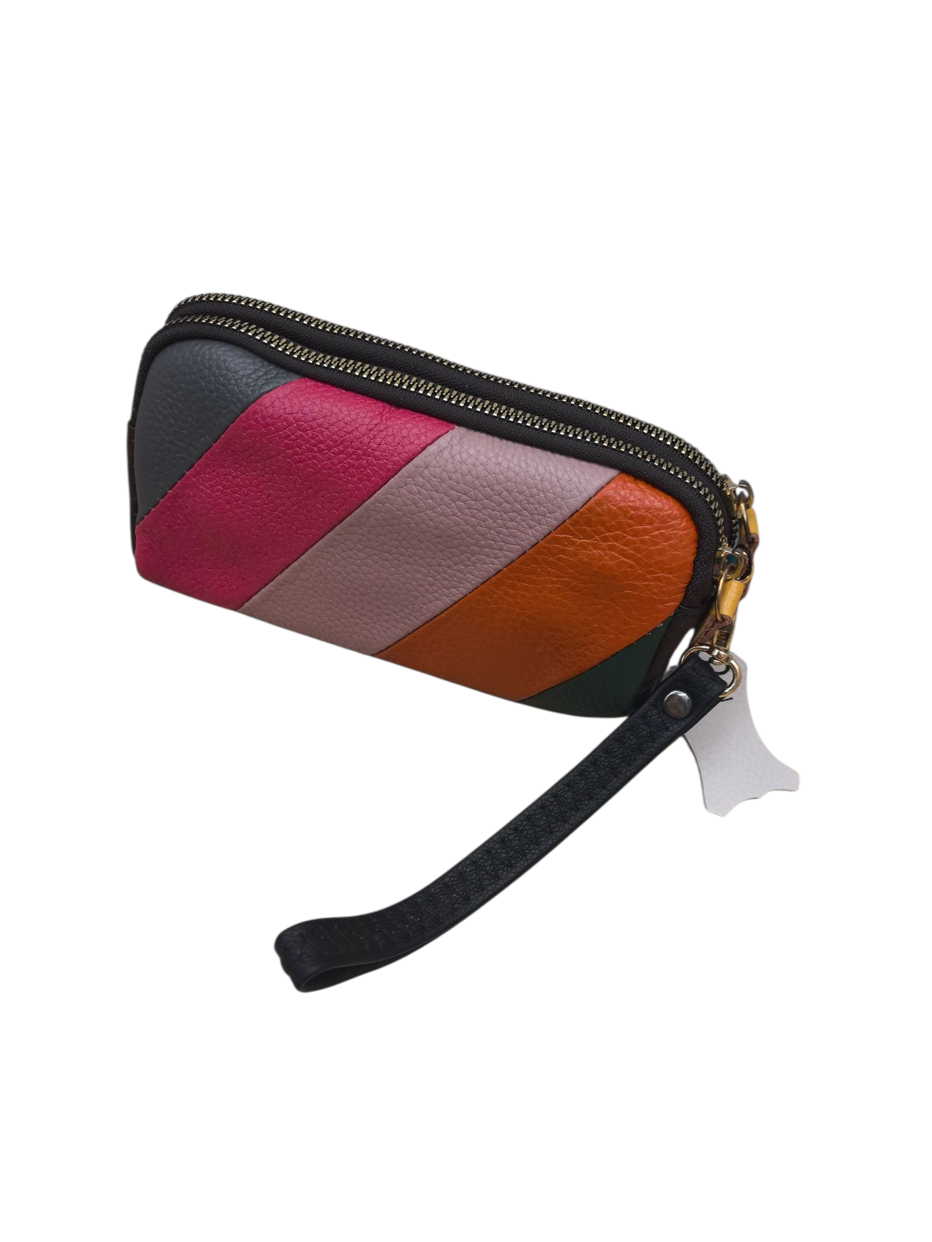 Porte monnaie- Cuir véritable  Multicolore Couleurs(X6)