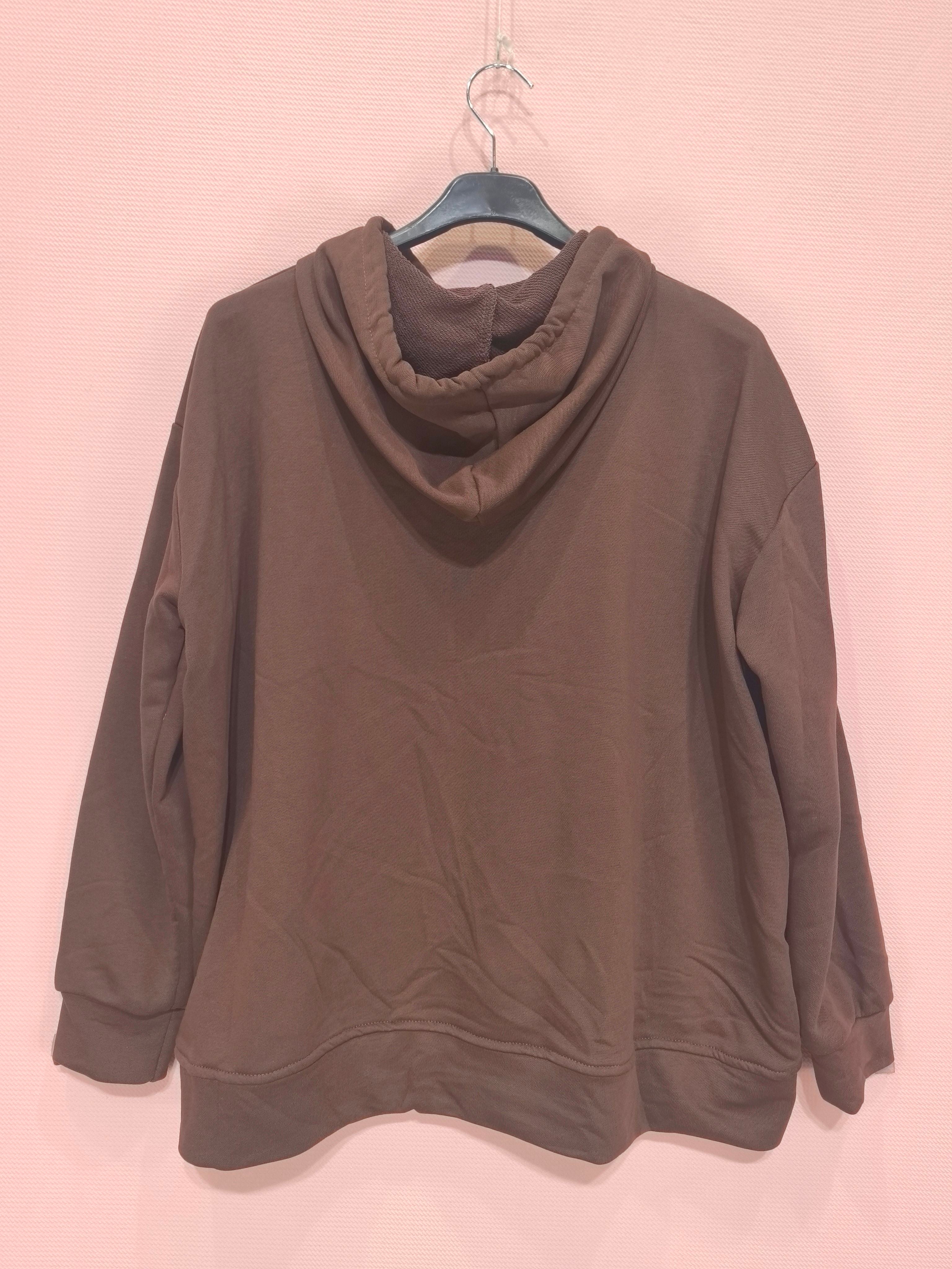 Sweat à capuche – Motif léopard « AMOUR » (x6)