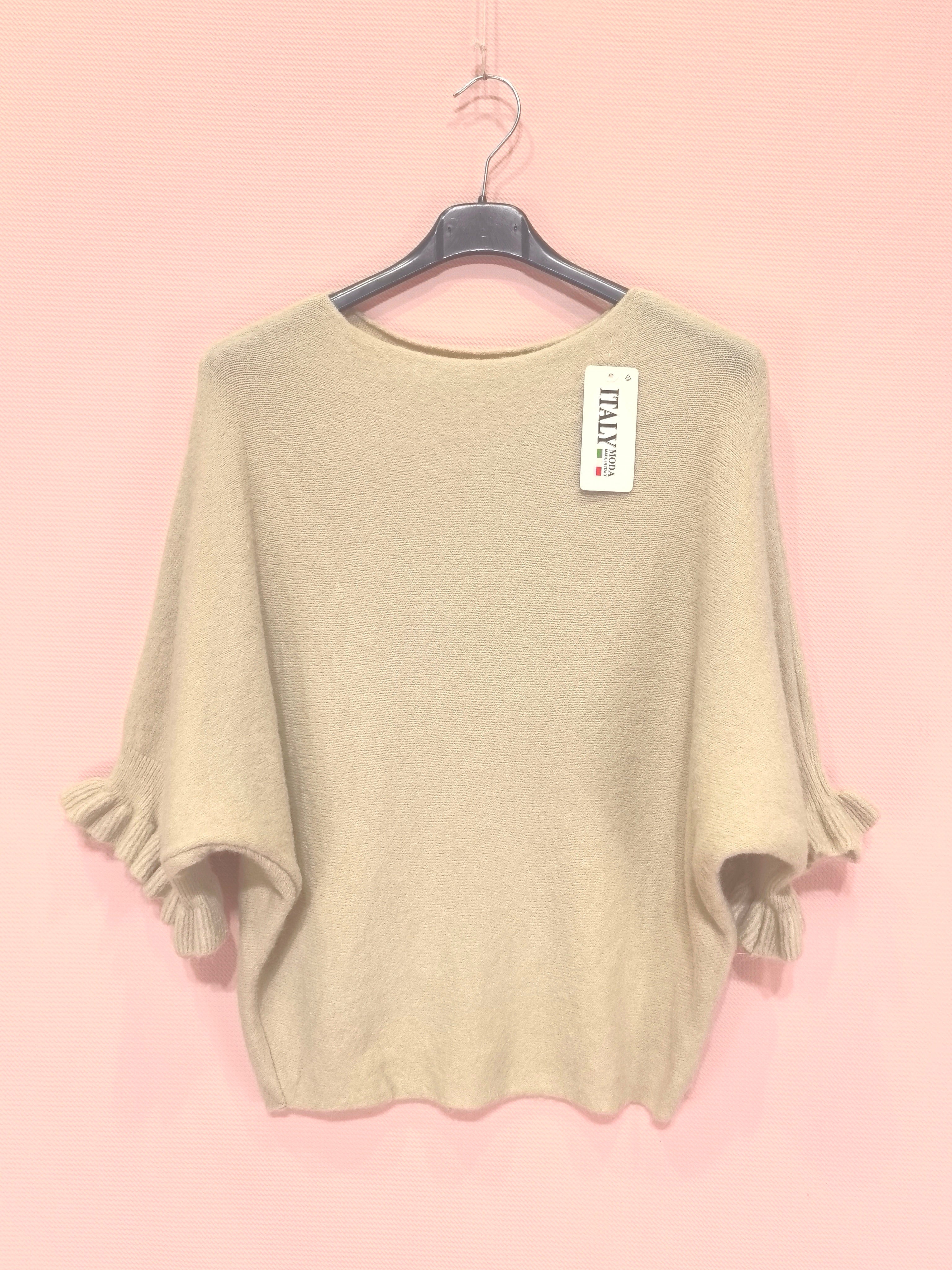 Pull à manches volantées(x8)