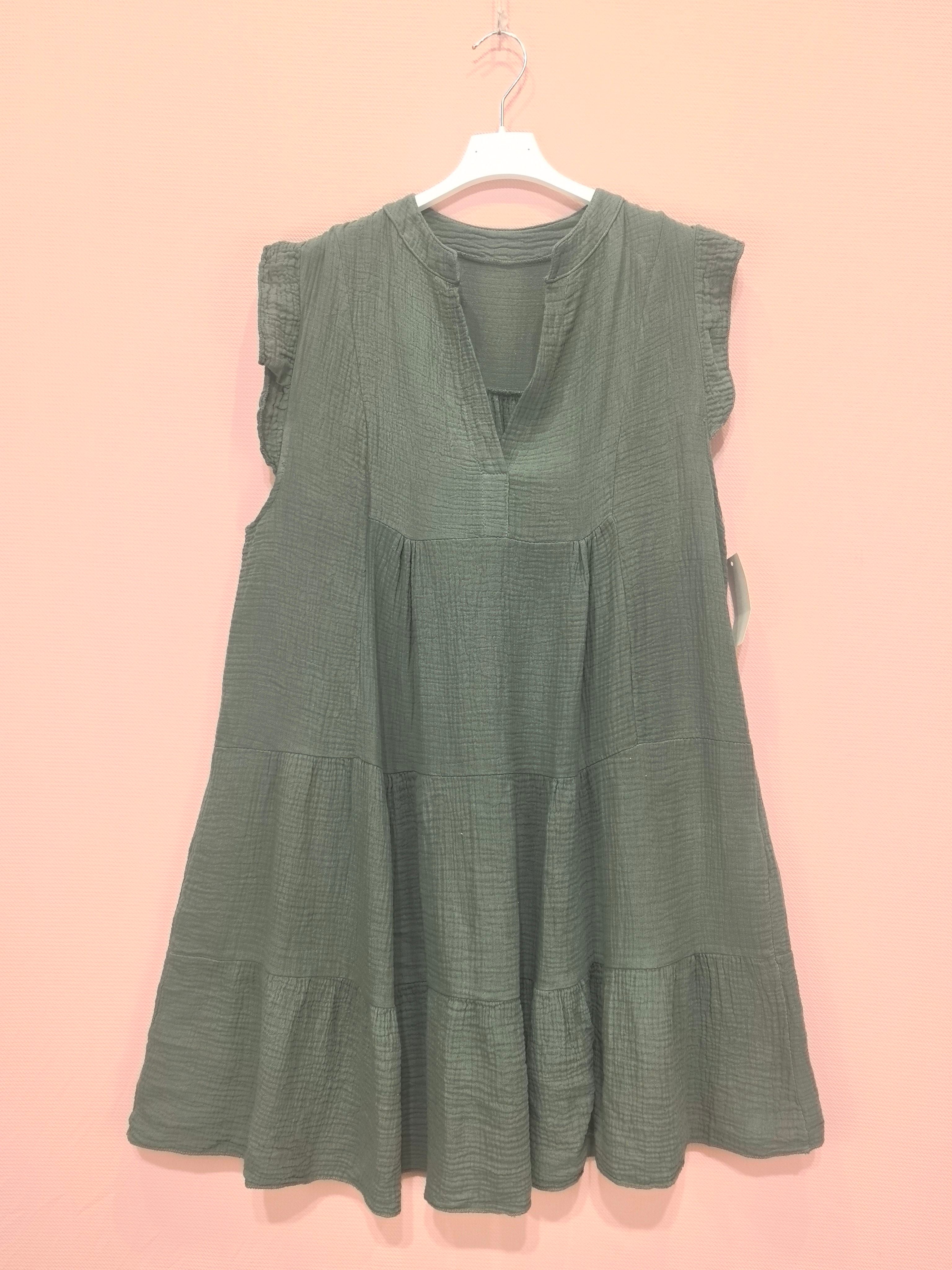 Robe En Gaze De Coton (x8)