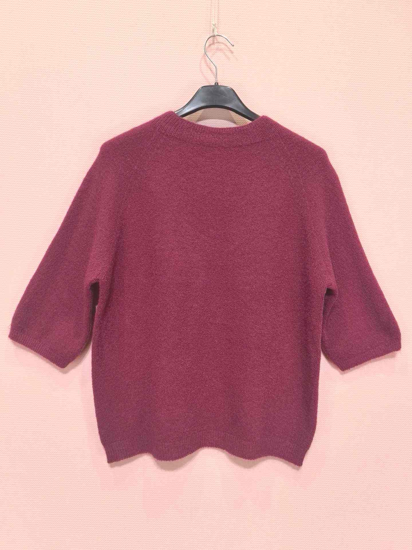 Pull En Maille Doux A Manches Mi Longue (x8)