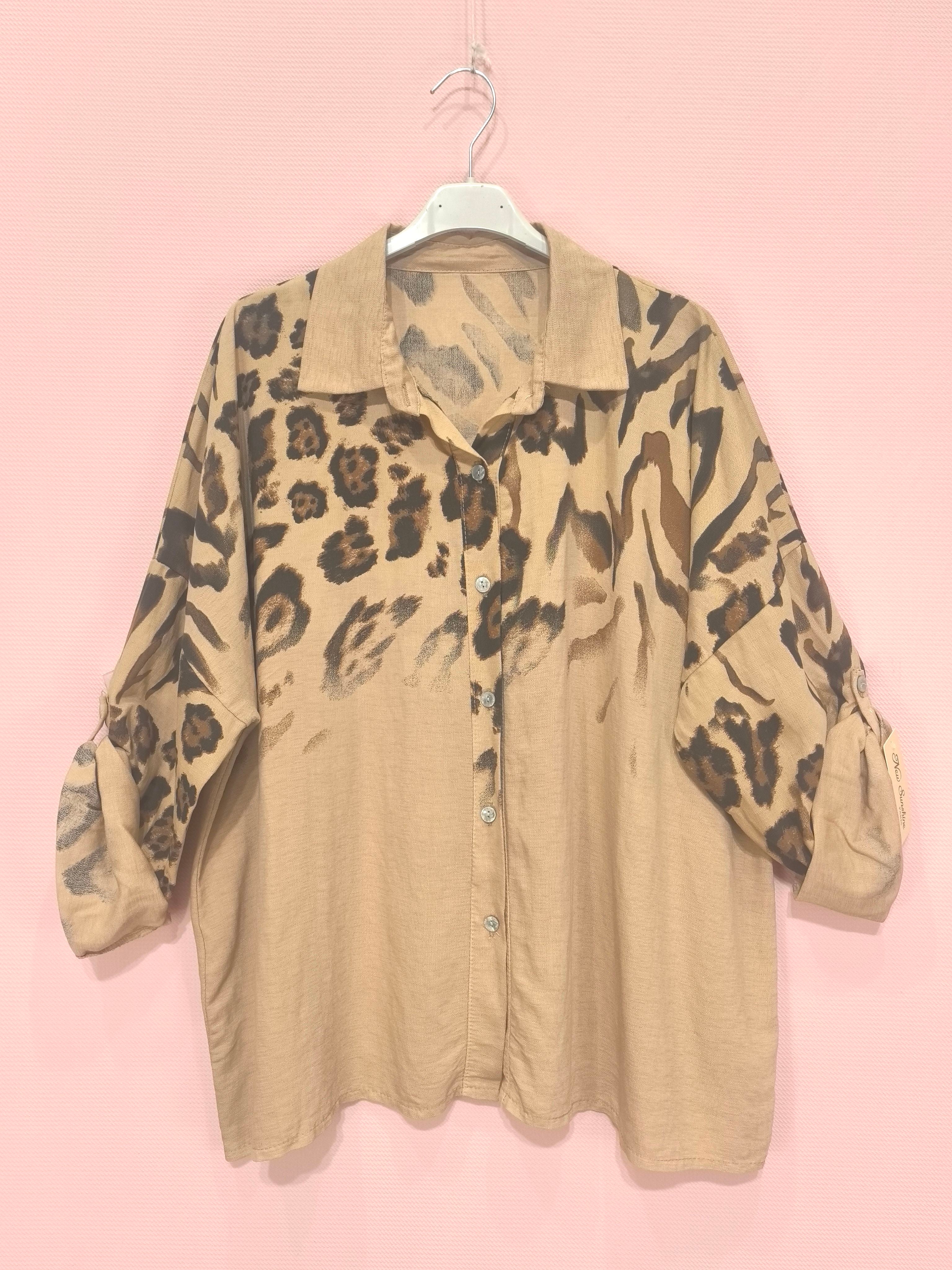 Chemise Léopard Et Zèbre (x6)