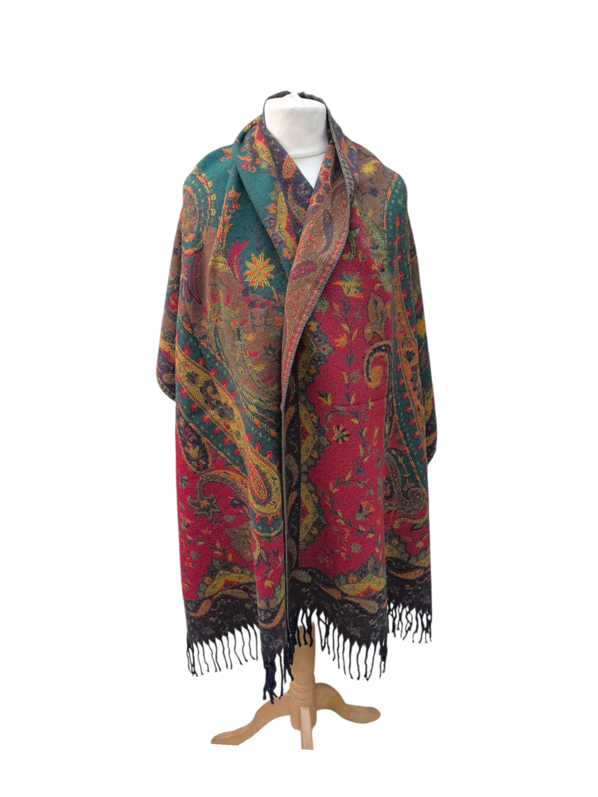 Châle Écharpe Motif Paisley(x8) #34-3