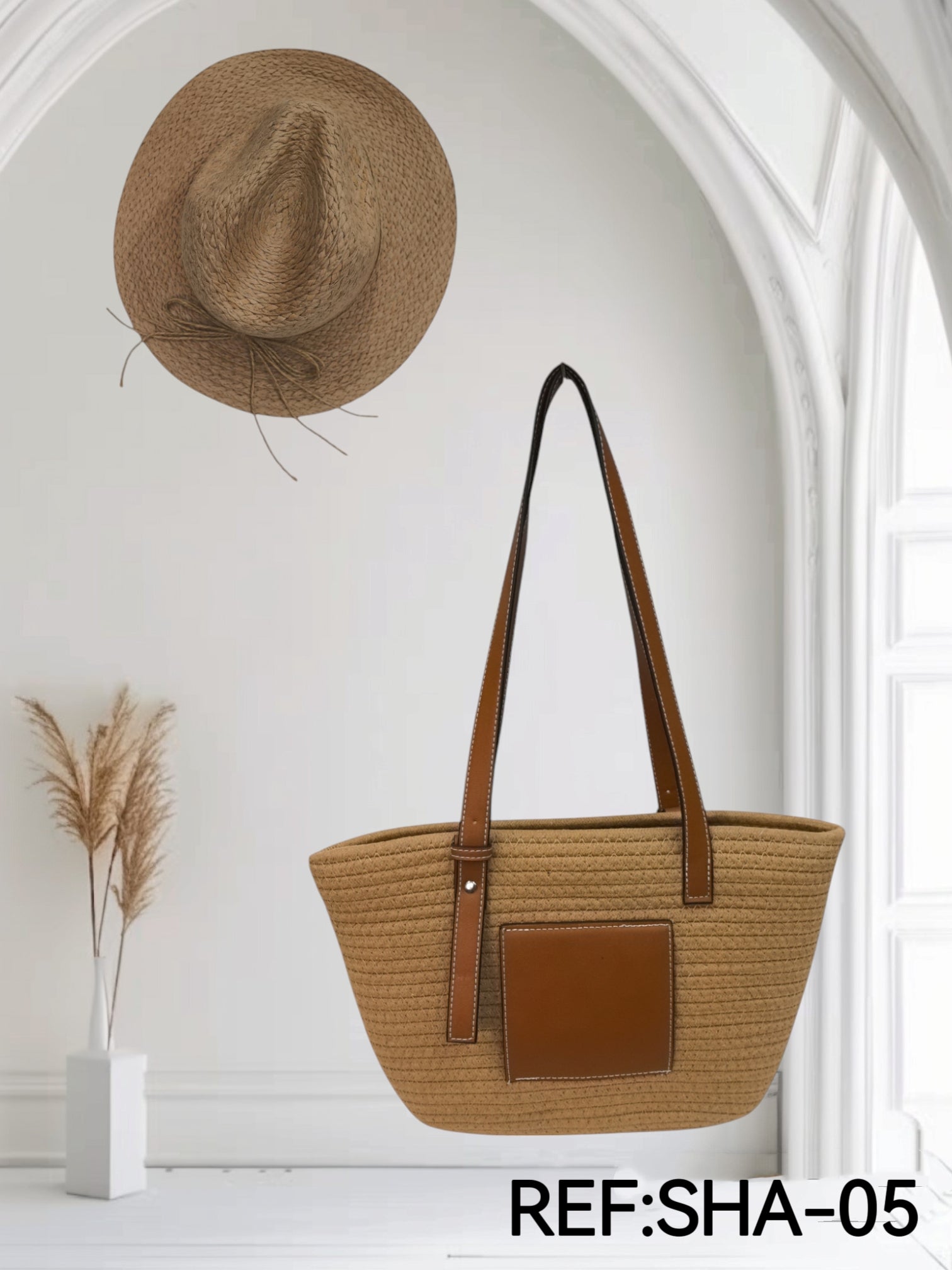 Ensemble chapeau et sac (x2)