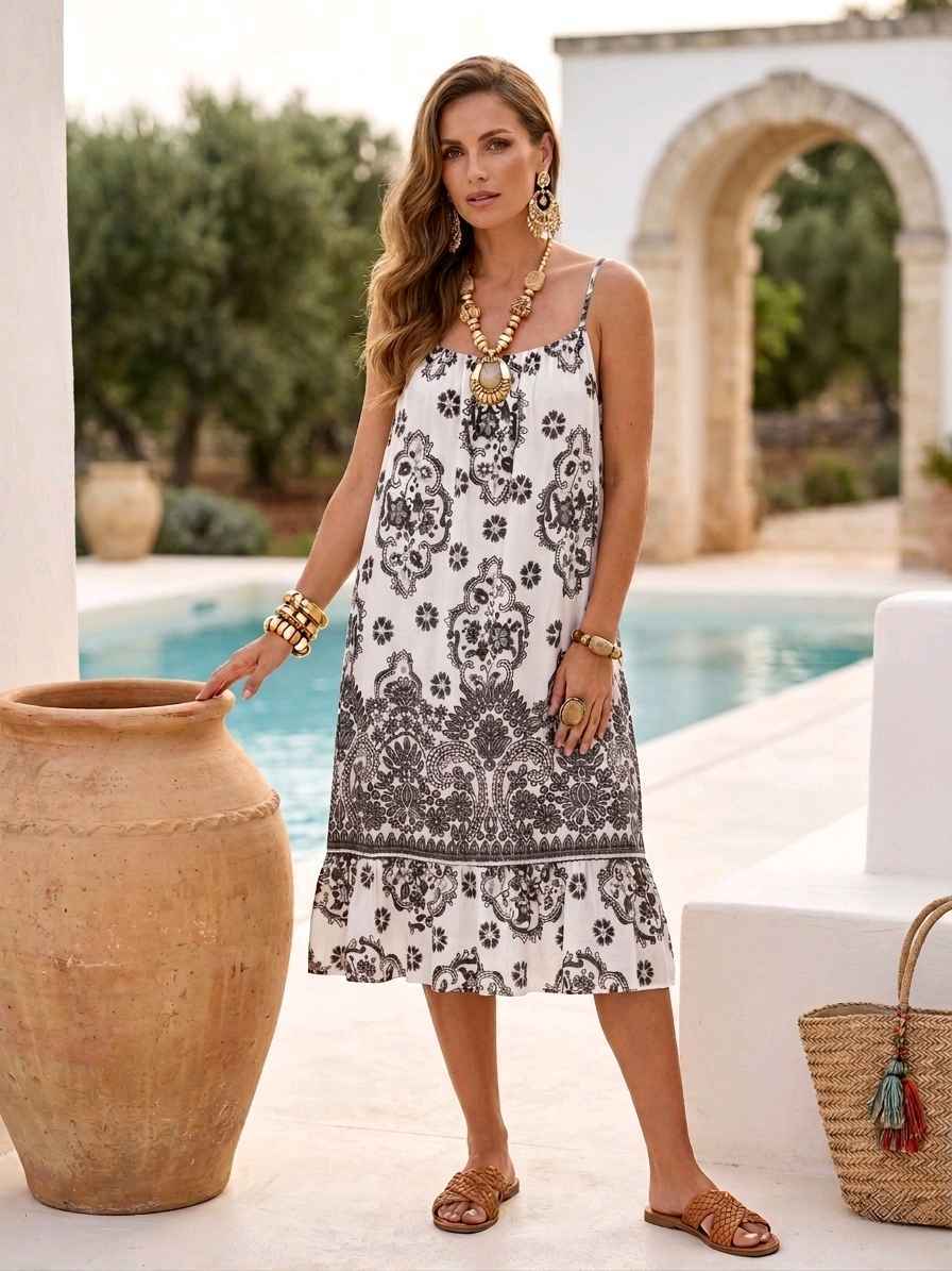 Robe Imprimée (x8)