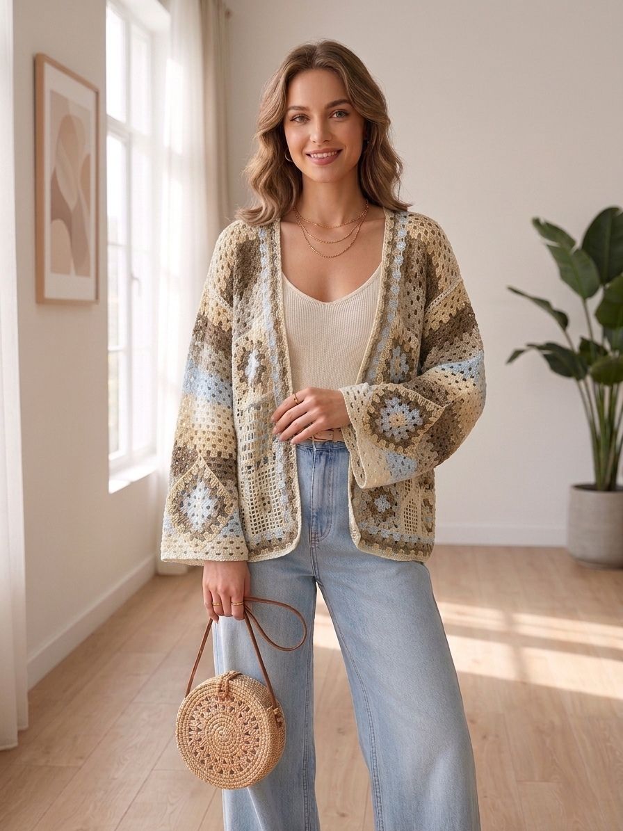 Gilet En Crochet (x6)