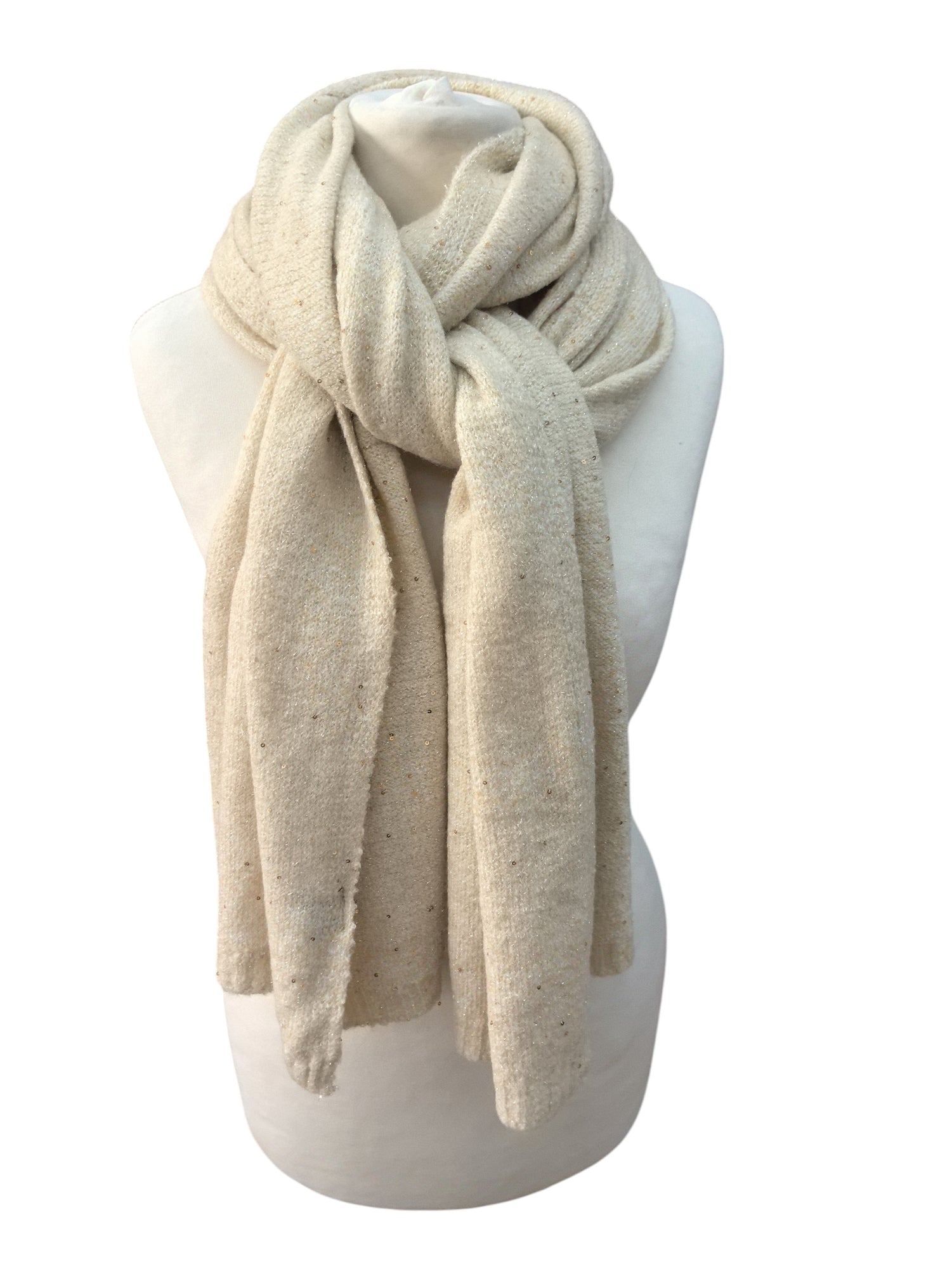 Écharpe châle avec Paillettes(x8)#2