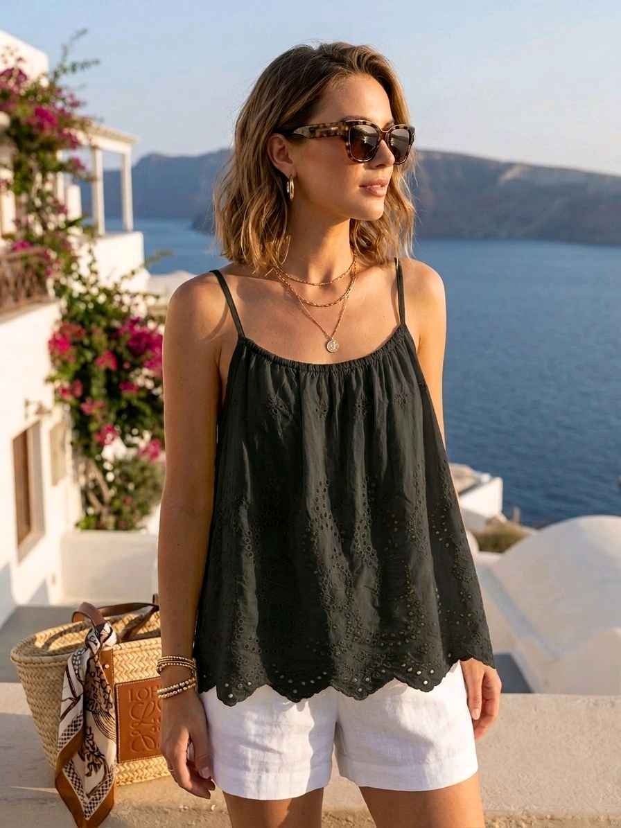 Top Broderie (x8)