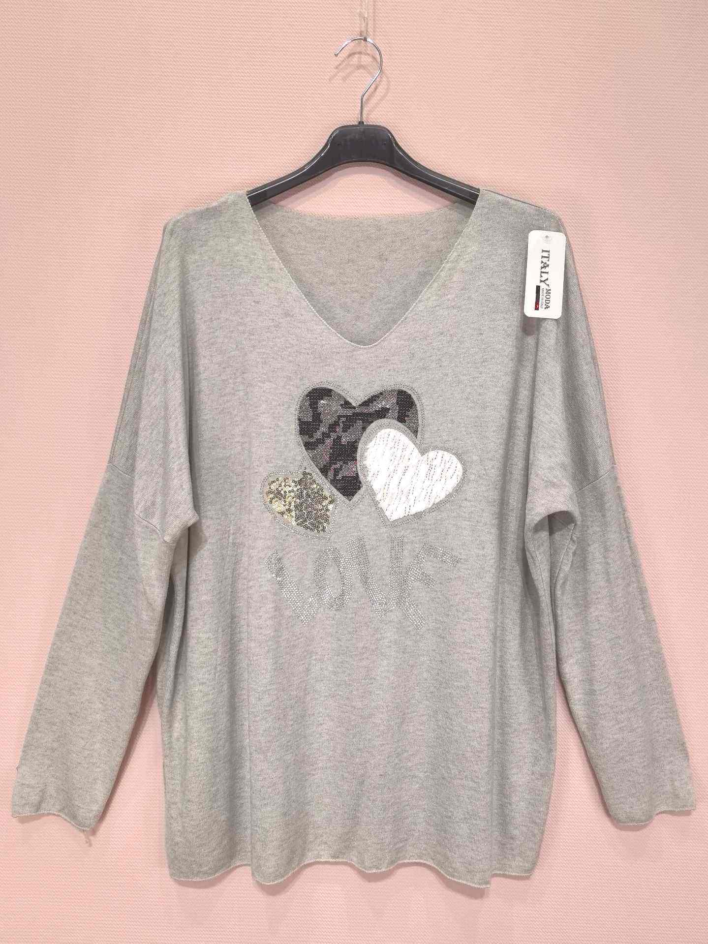 T-shirts Manches Longues Love (x8)