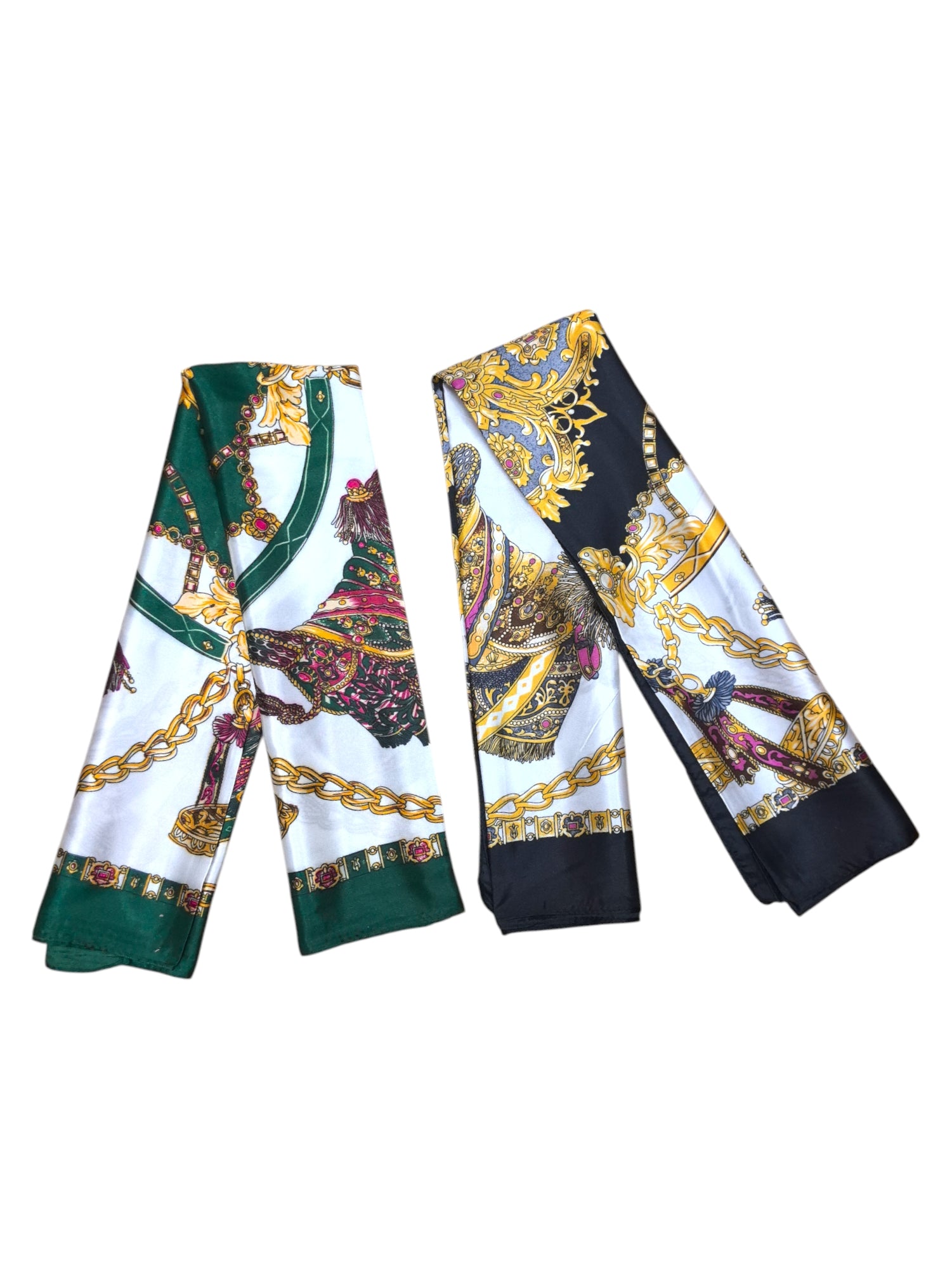 Foulard carré 90cm imprimé fantaisie (x10)#4