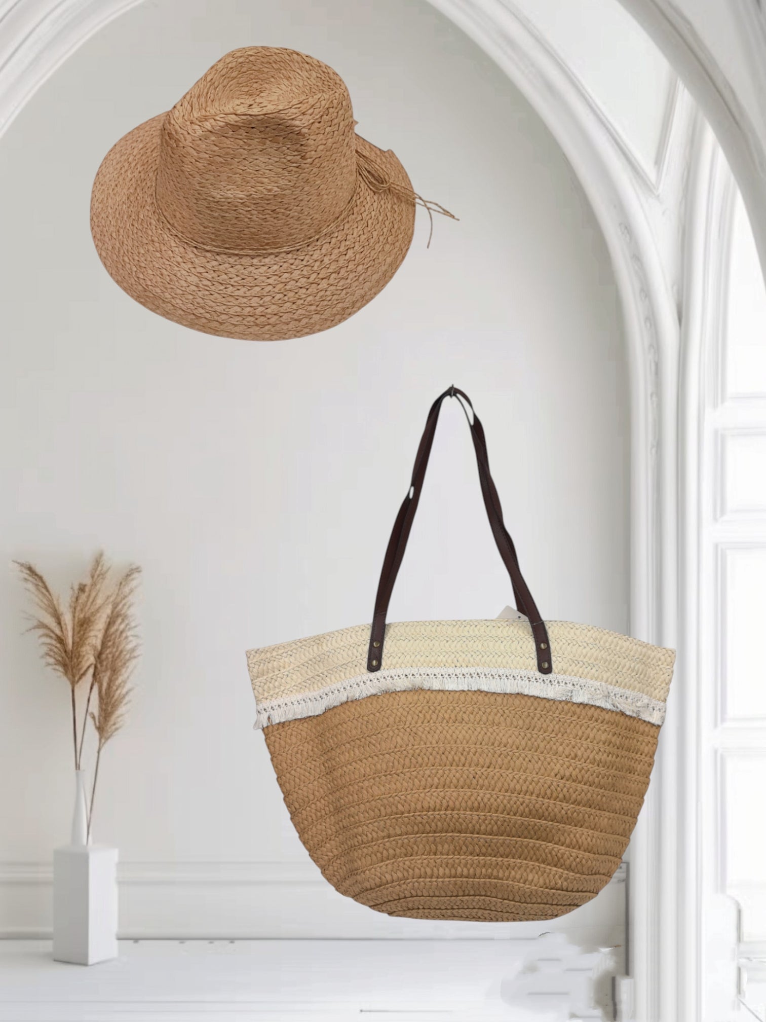 Ensemble chapeau et sac (x1)