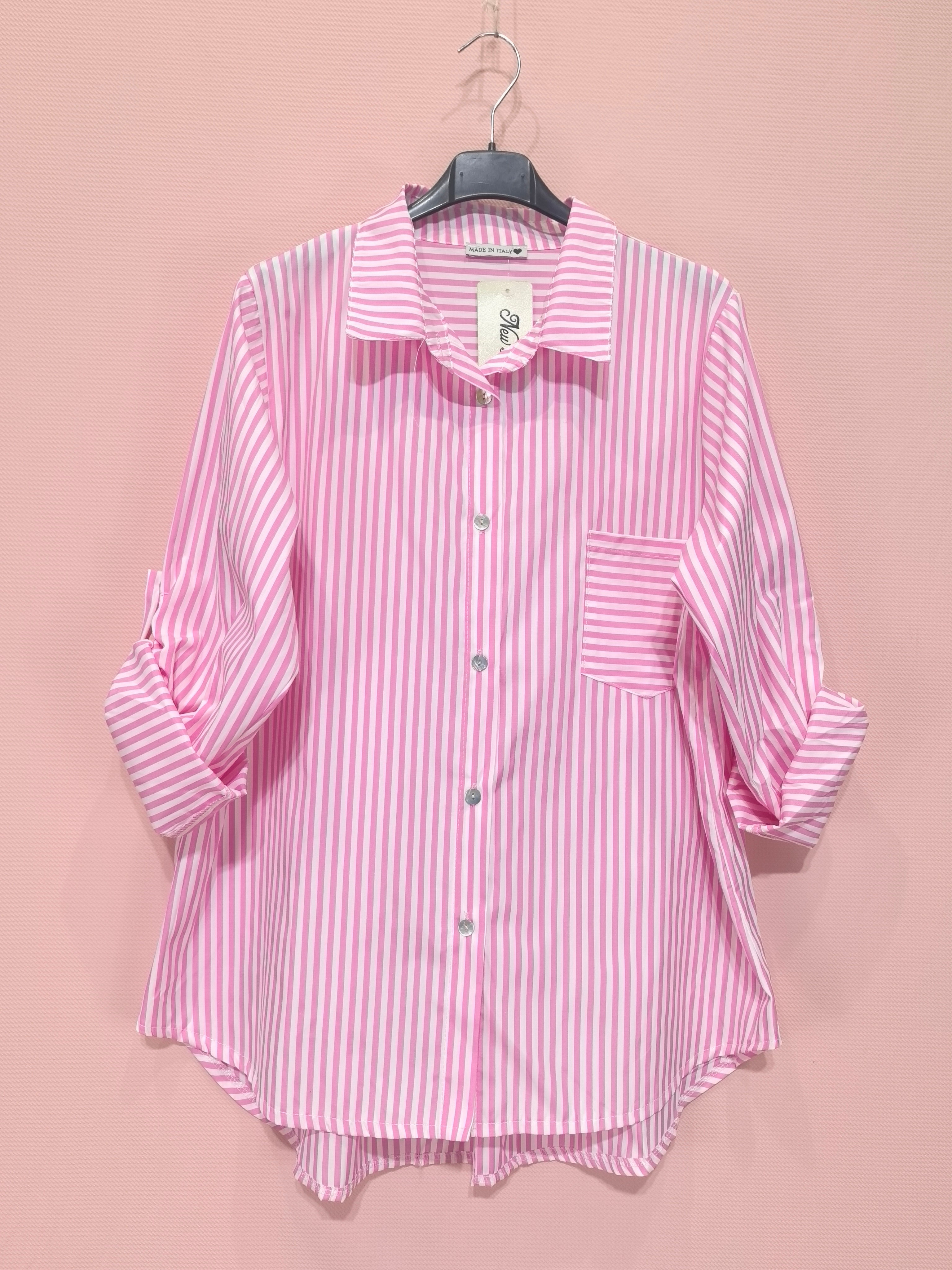 Chemise rayée en coton léger (x6)