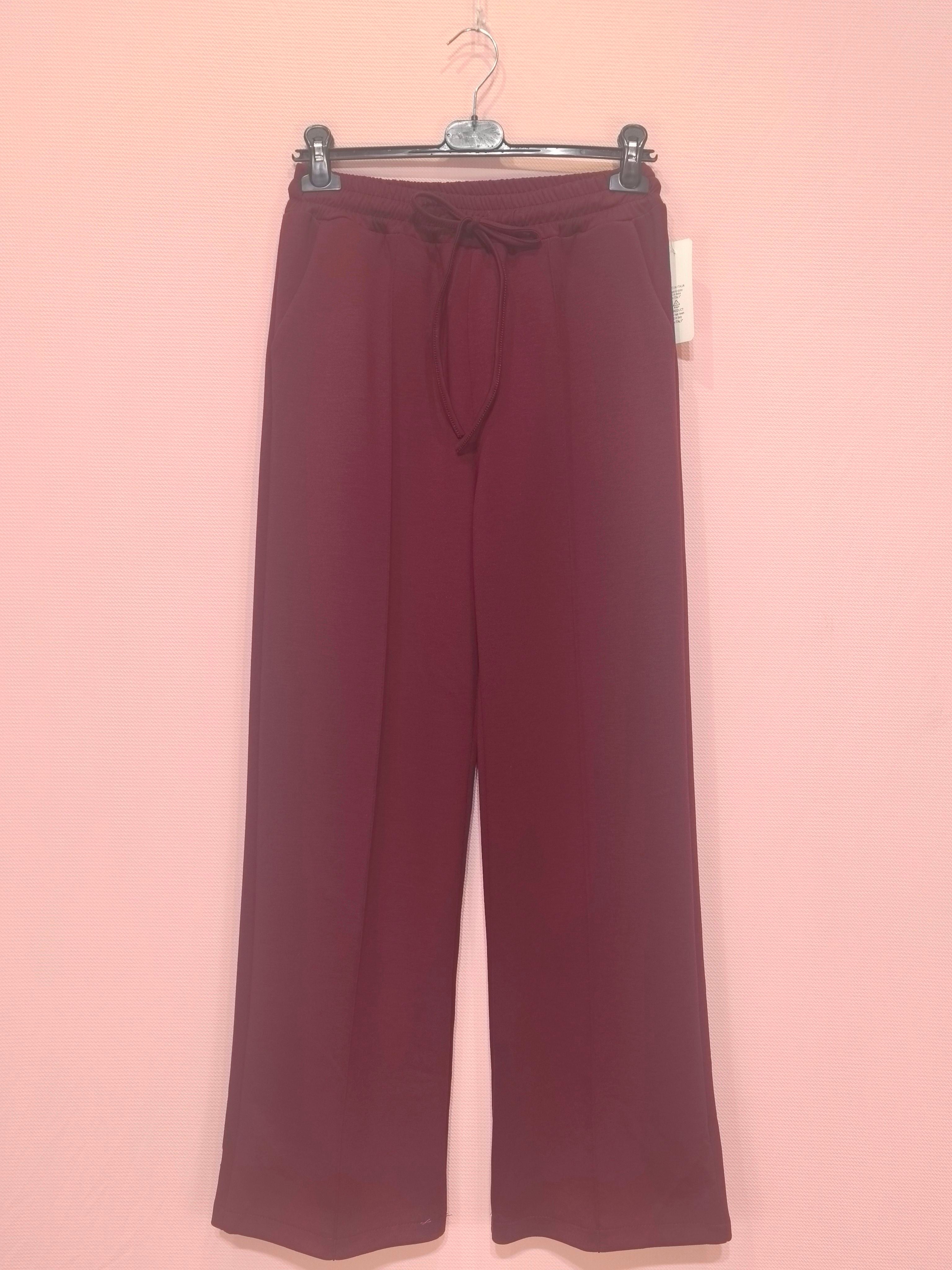 Pantalon large à taille élastique (x6)