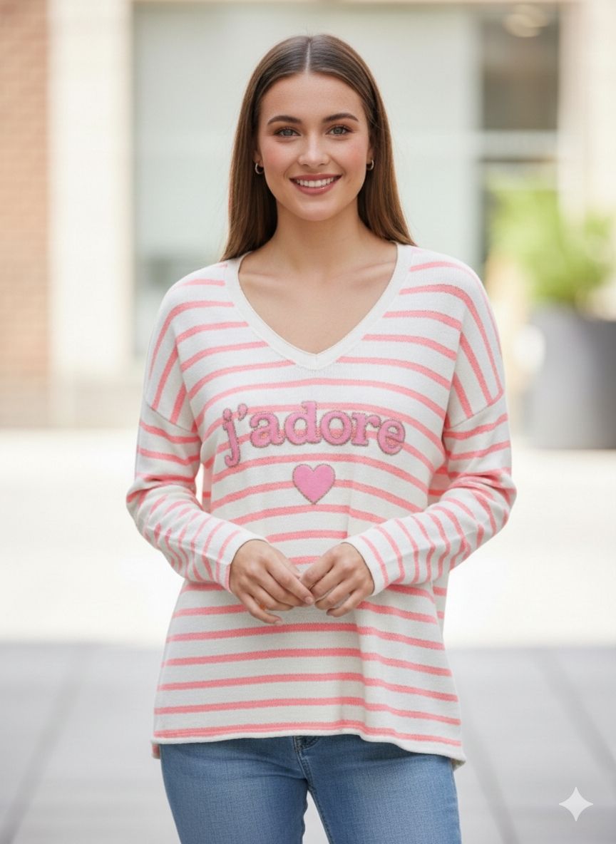 T-shirt J'adore (x8)