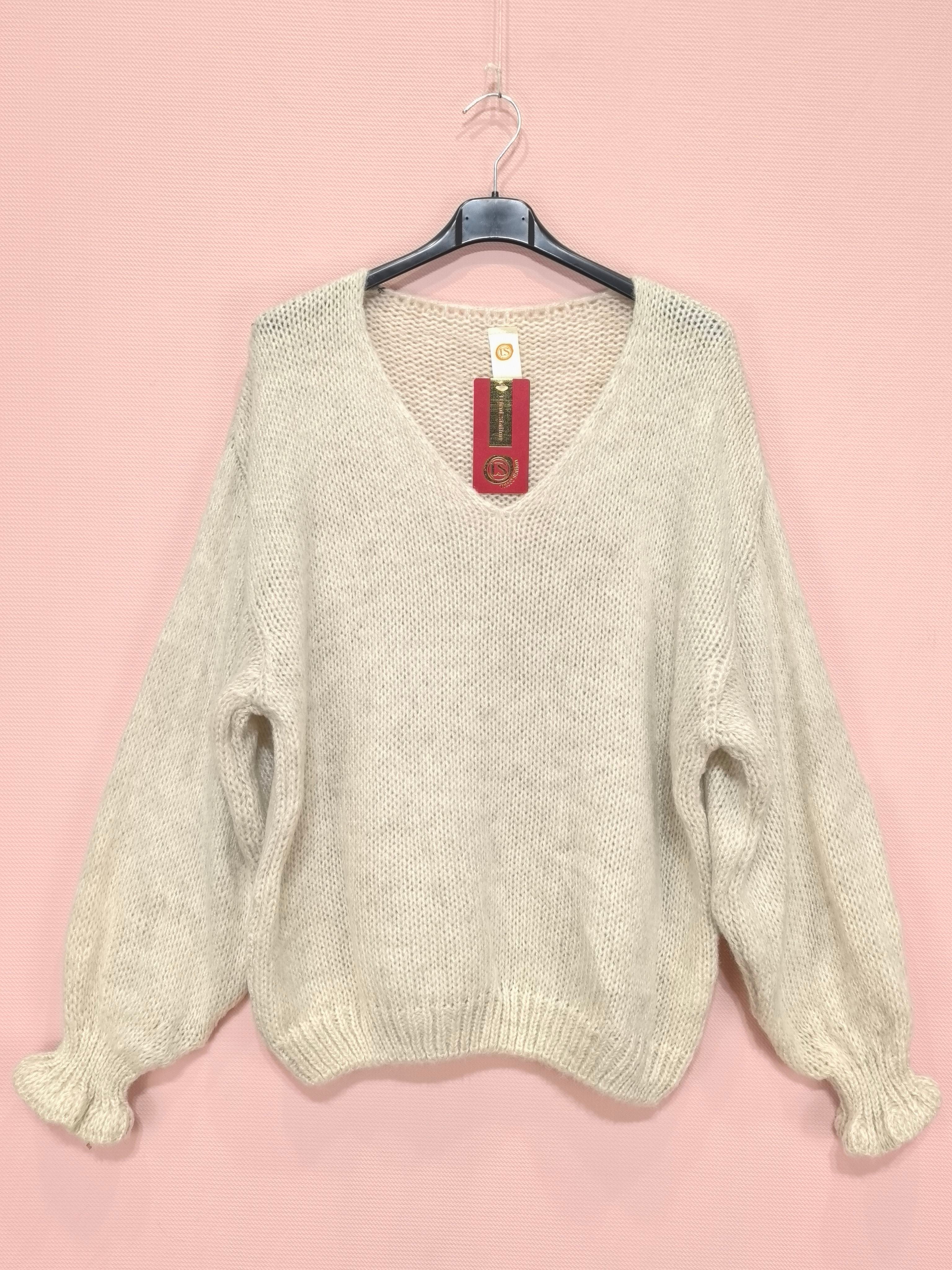 Pull Oversize Manches Chauve Souris (x8)