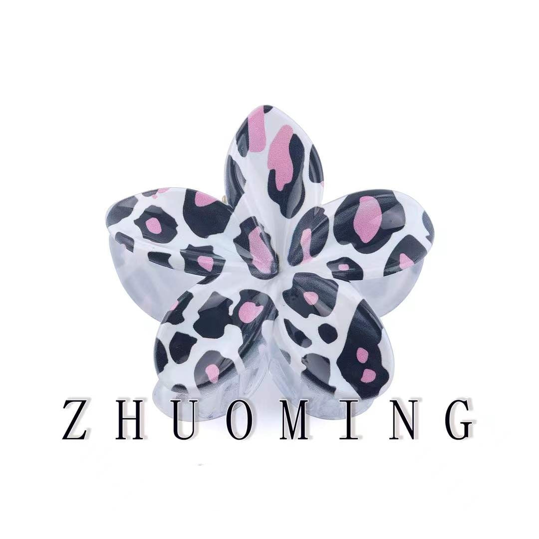 pinces cheveux Imprimé léopard (x12)#3