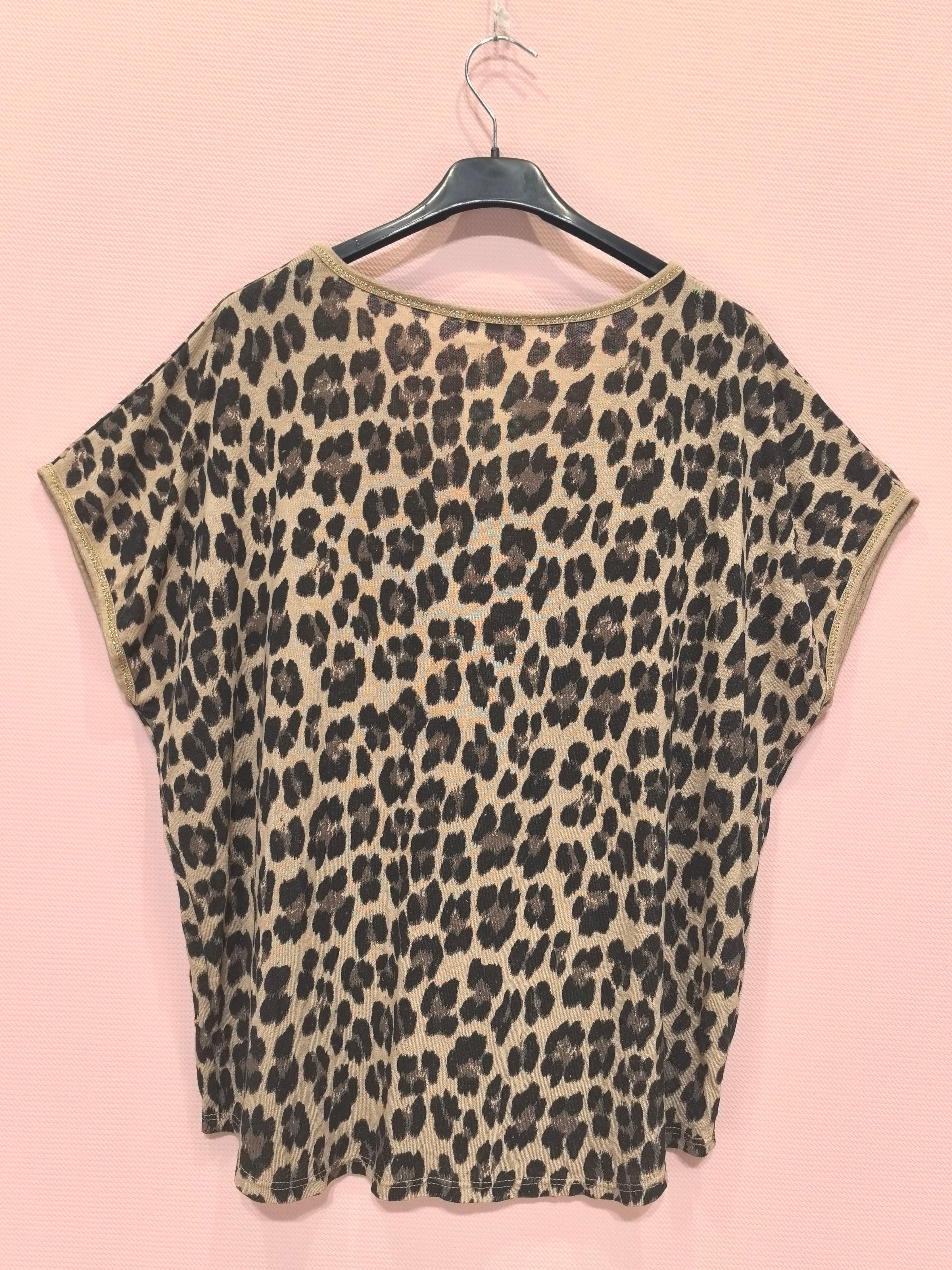 T-shirts Manches Courtes Léopard (x6)