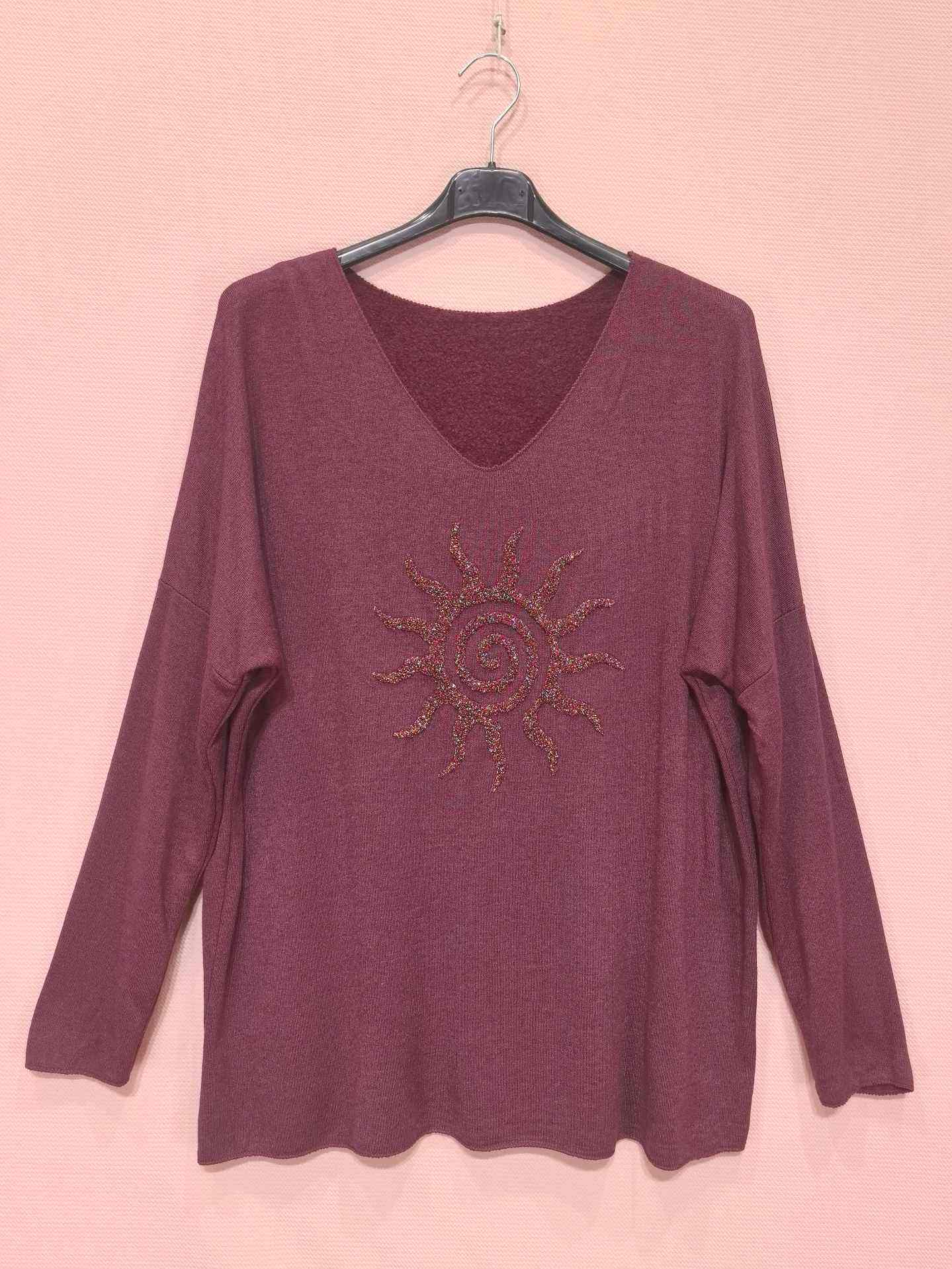 T-shirt à manches longues intérieur doux (×8)