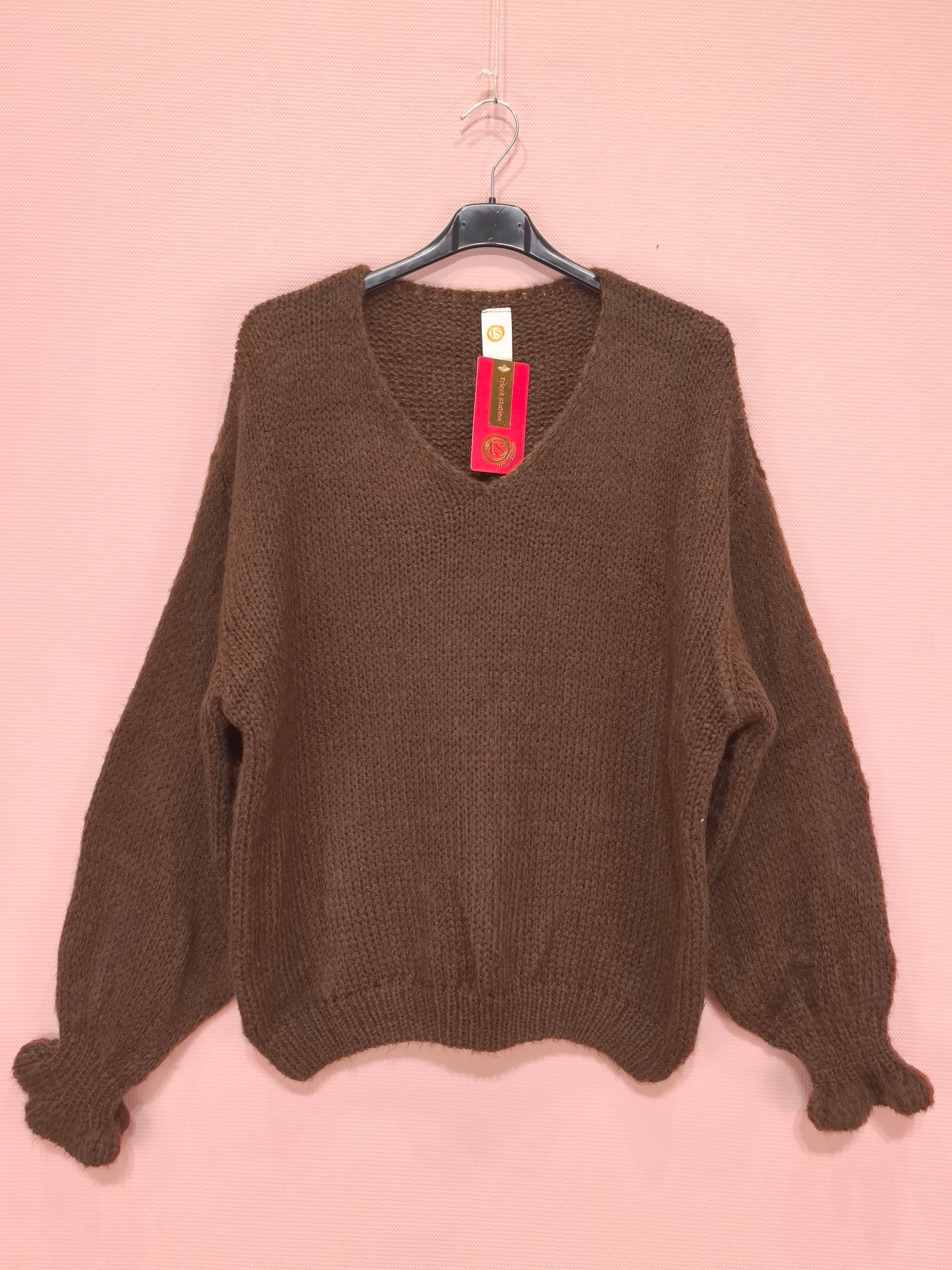 Pull Oversize Manches Chauve Souris (x8)
