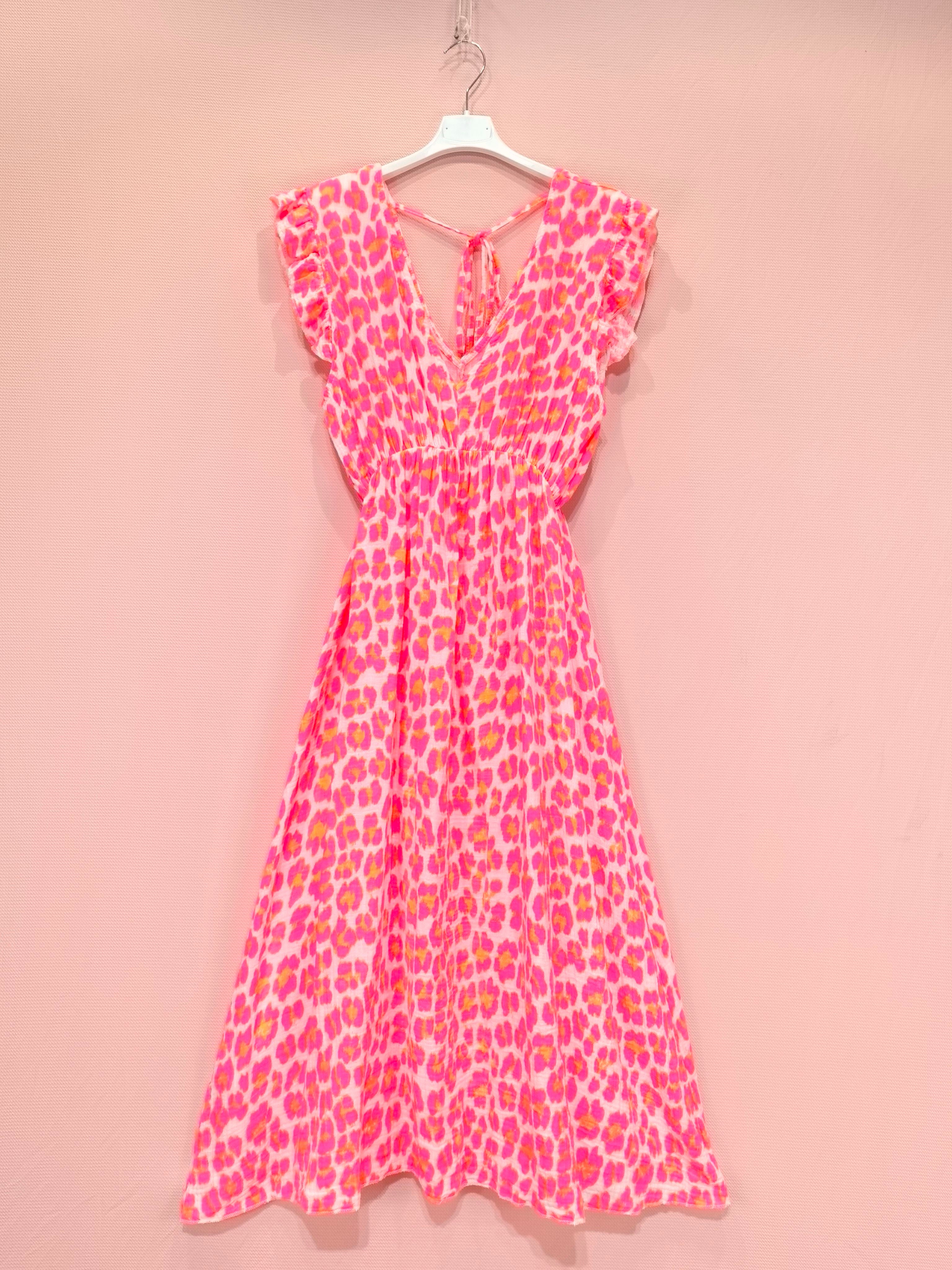 Robe Longue Imprimée En Gaze Du Coton (×6)