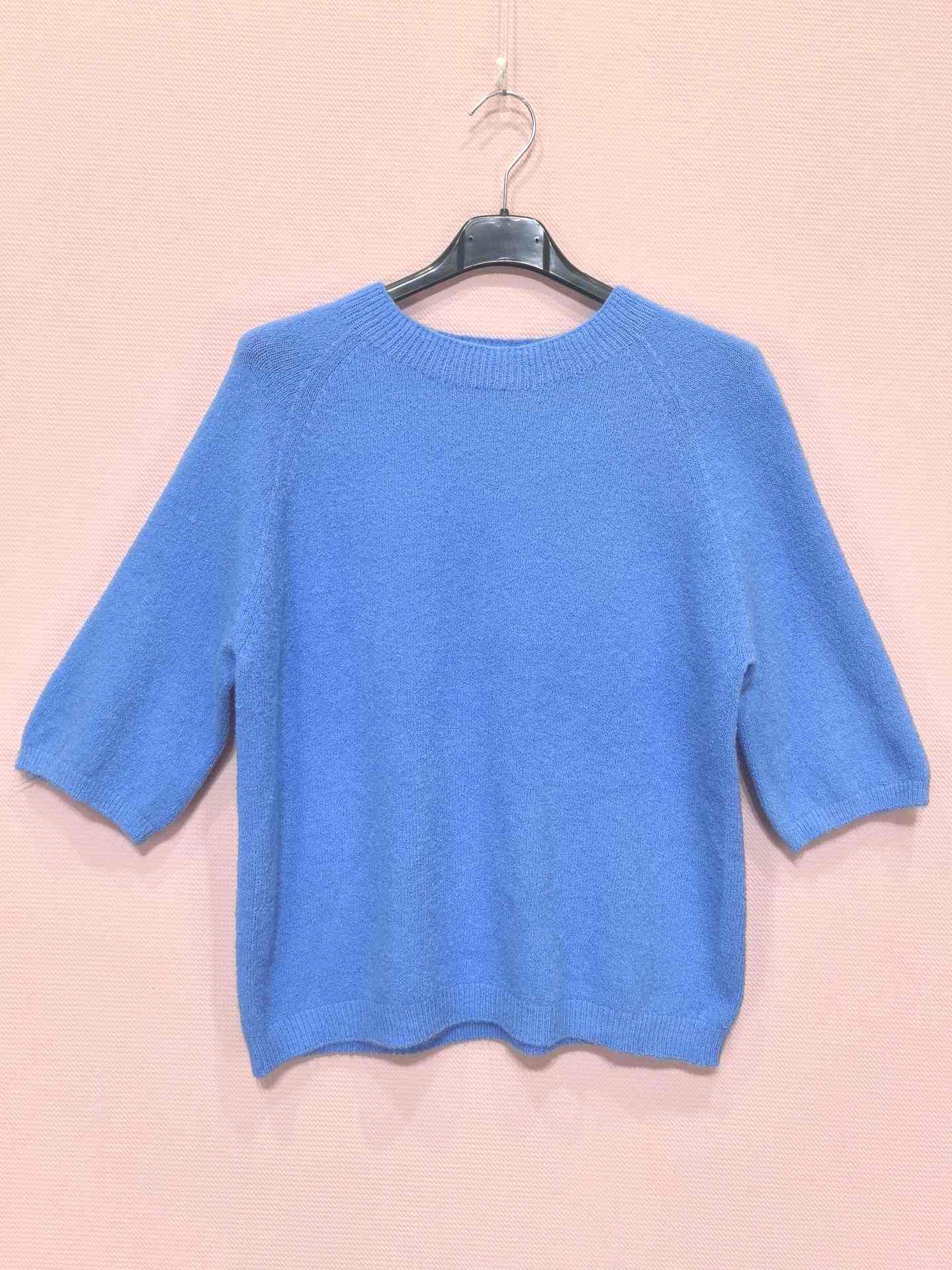 Pull En Maille Doux A Manches Mi Longue (x8)