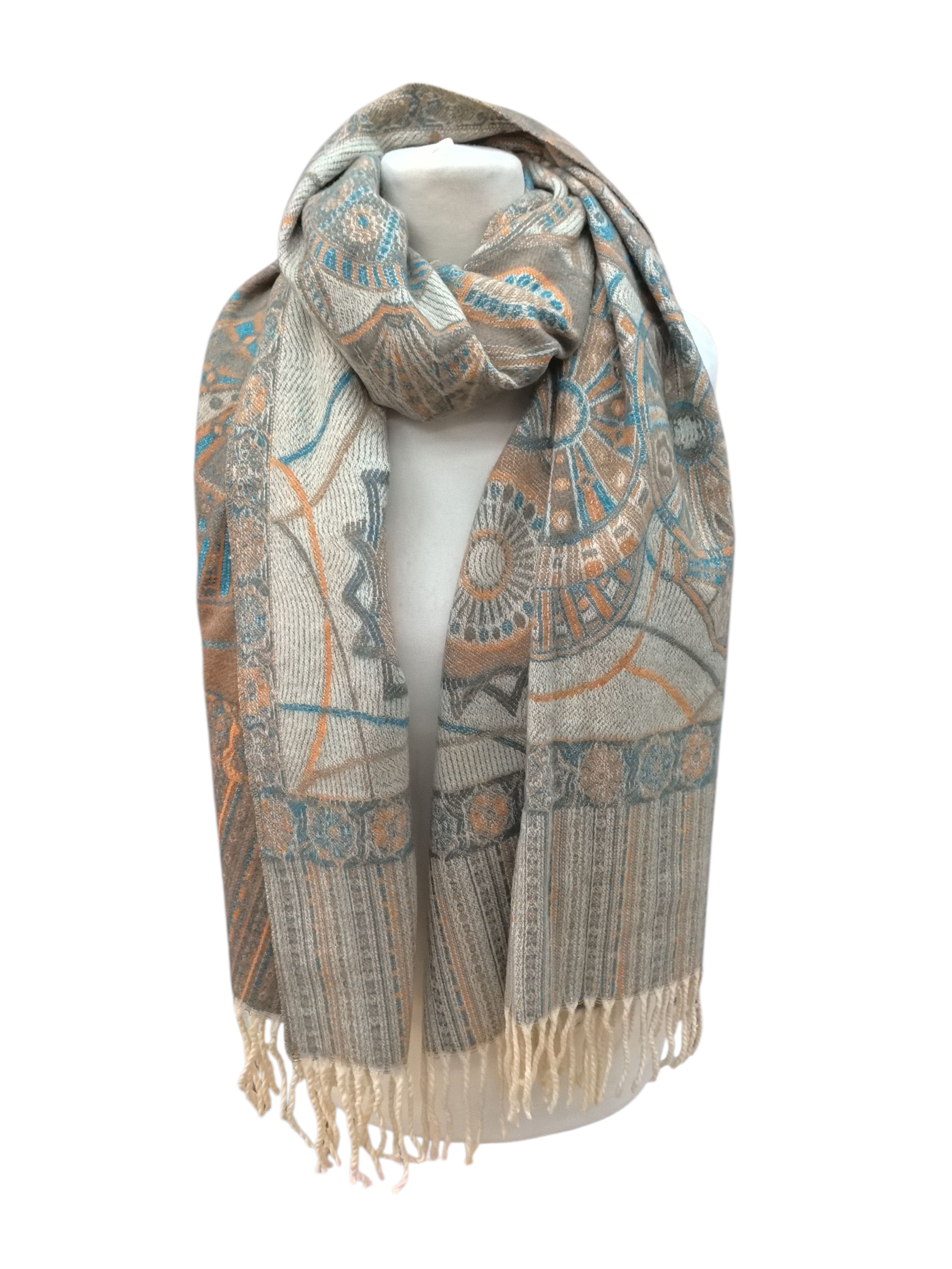 Châle Écharpe Motif Paisley(x8) #34-2