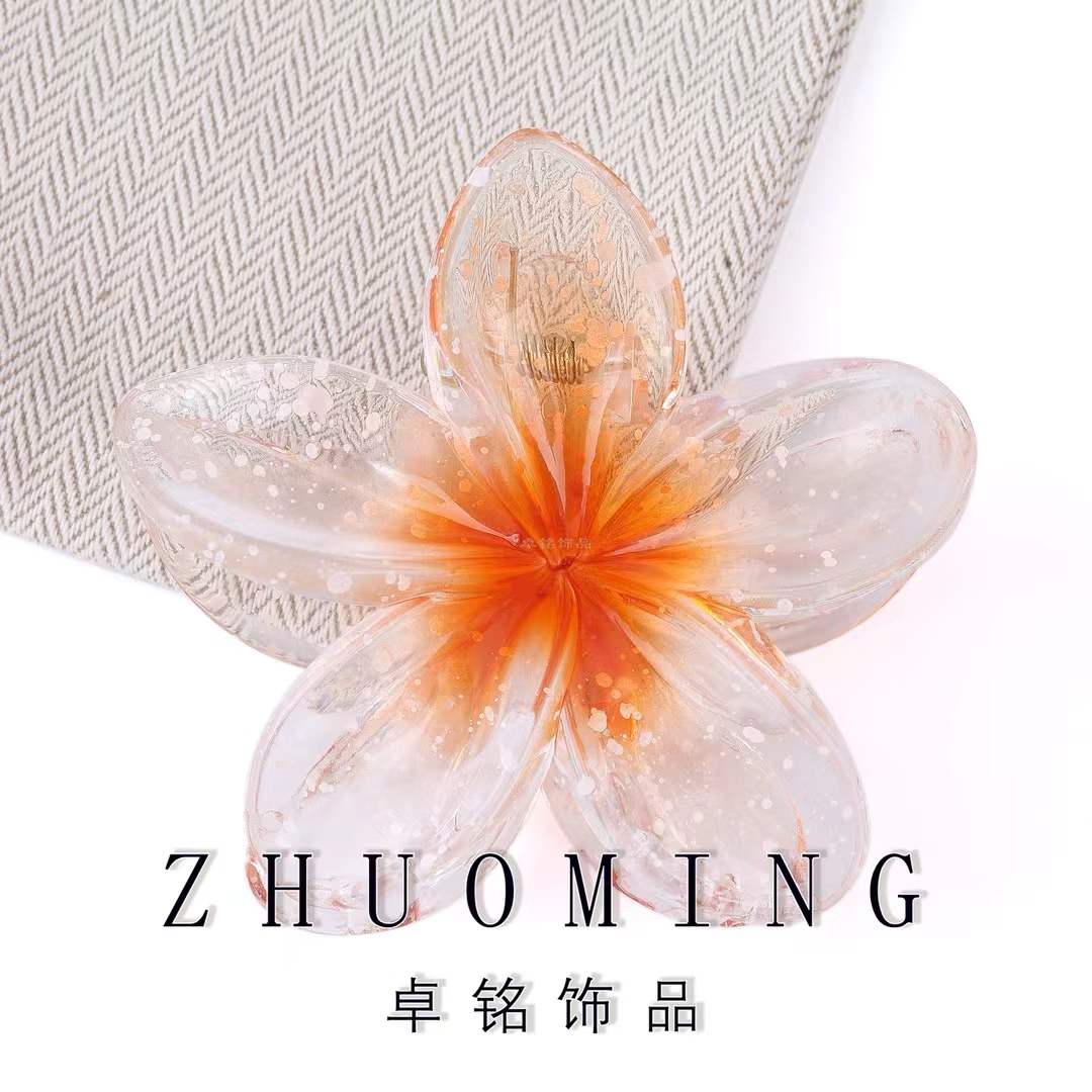 pinces cheveux forme fleur (x12)#5