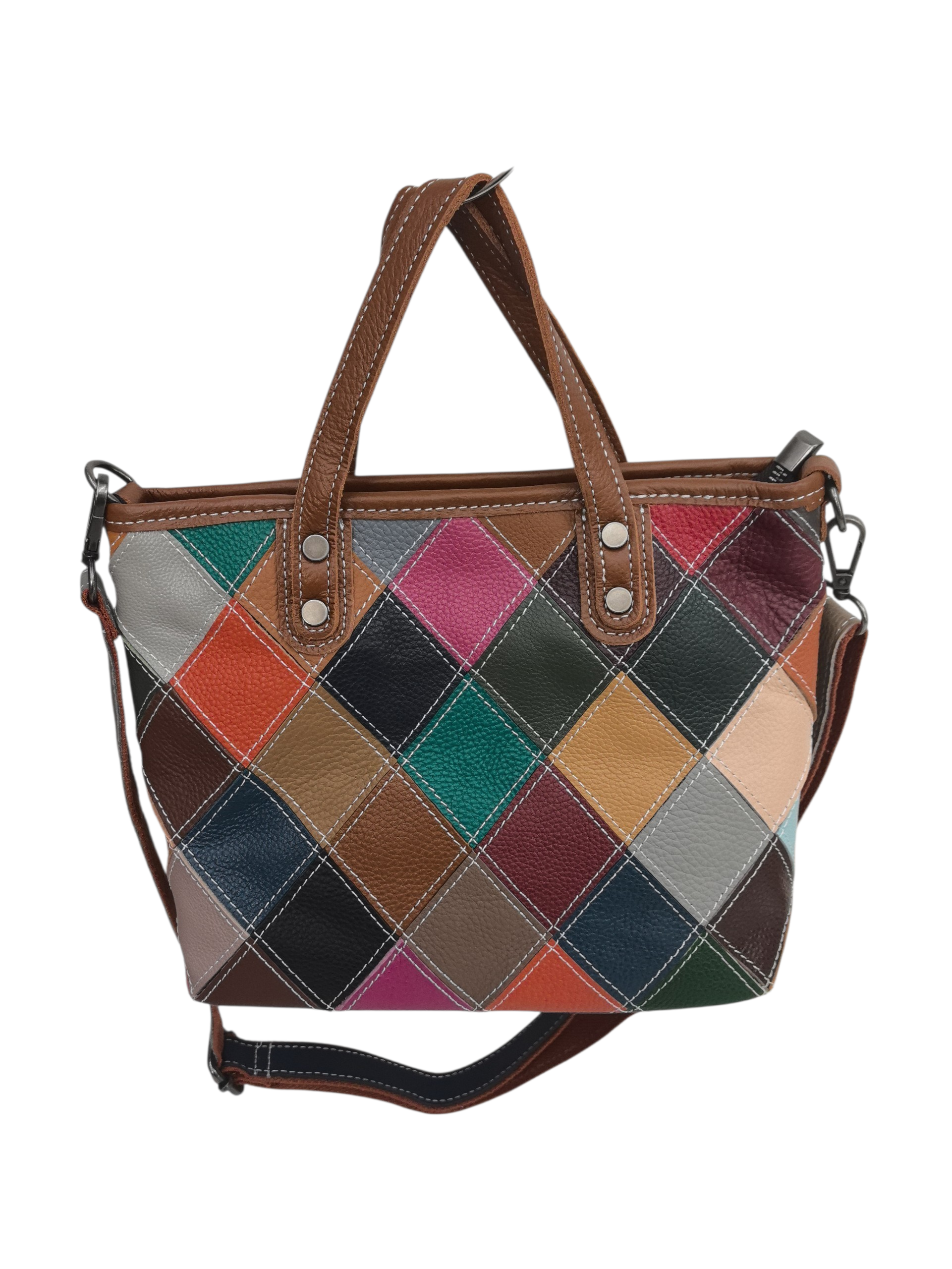 Sac multicouleur en Cuir véritable Pour Femme (X4)6773